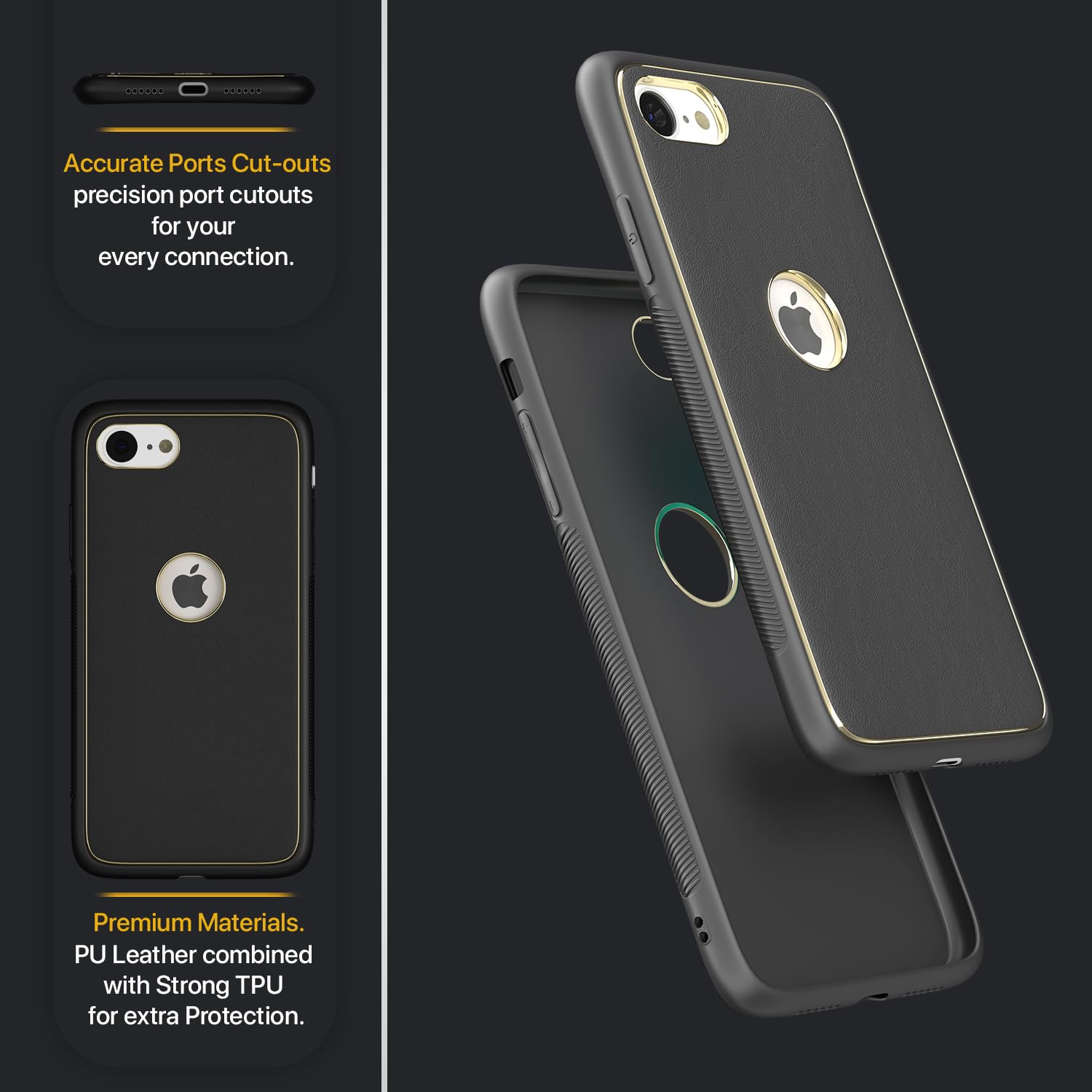 Pikkme black mobile back cover for iPhone 7/8 – photo 4