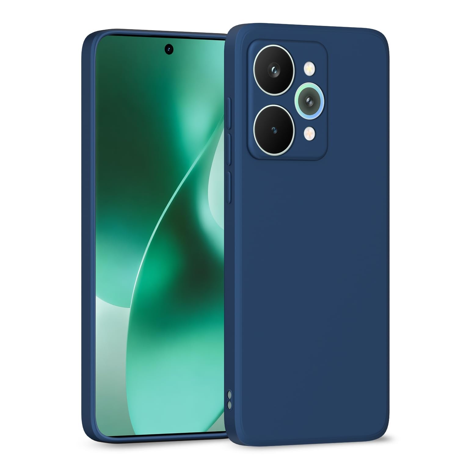Blue Matte mobile cover for Realme 15 Pro 5G – Pikkme