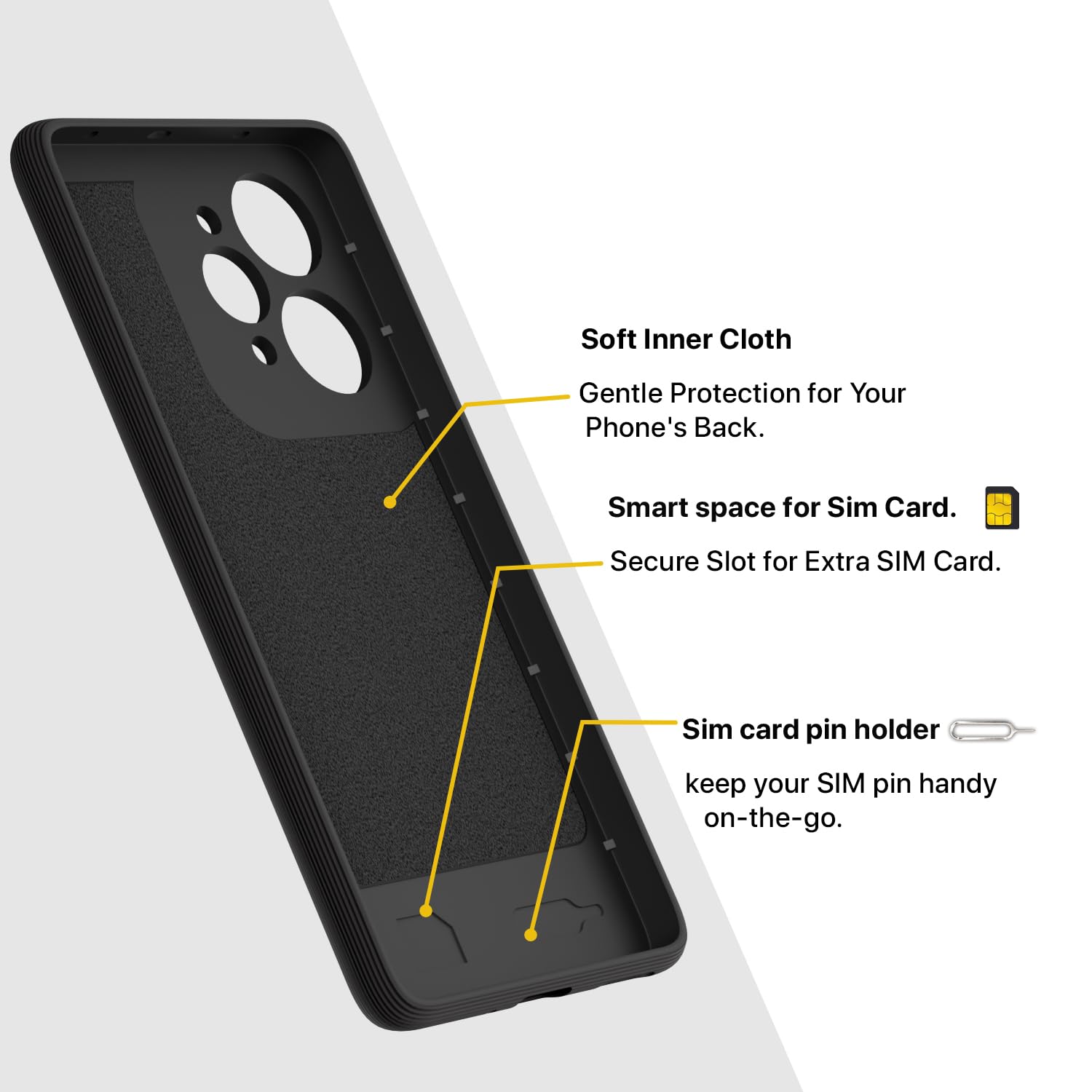 Pikkme Realme 15 5G black mobile back cover – photo 6
