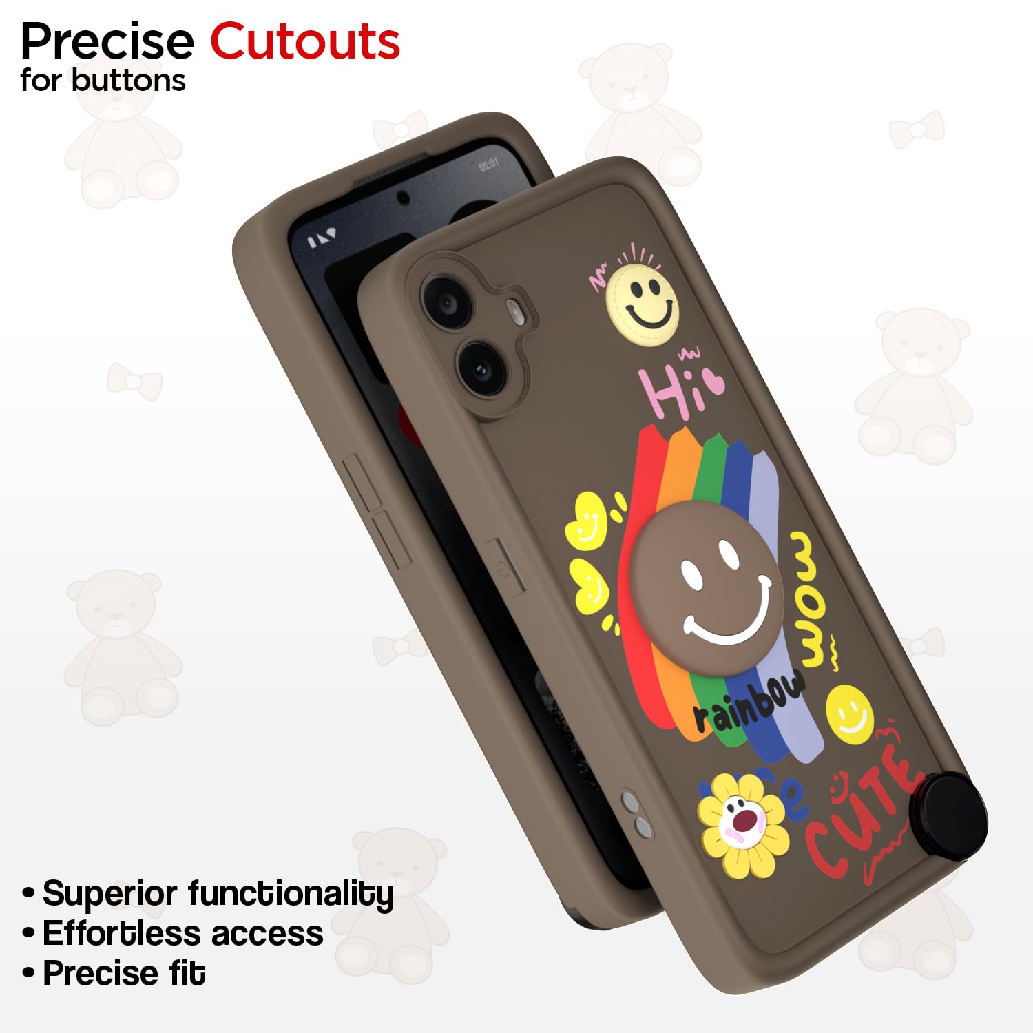 Pikkme CMF Phone 1 brown back cover – photo 6