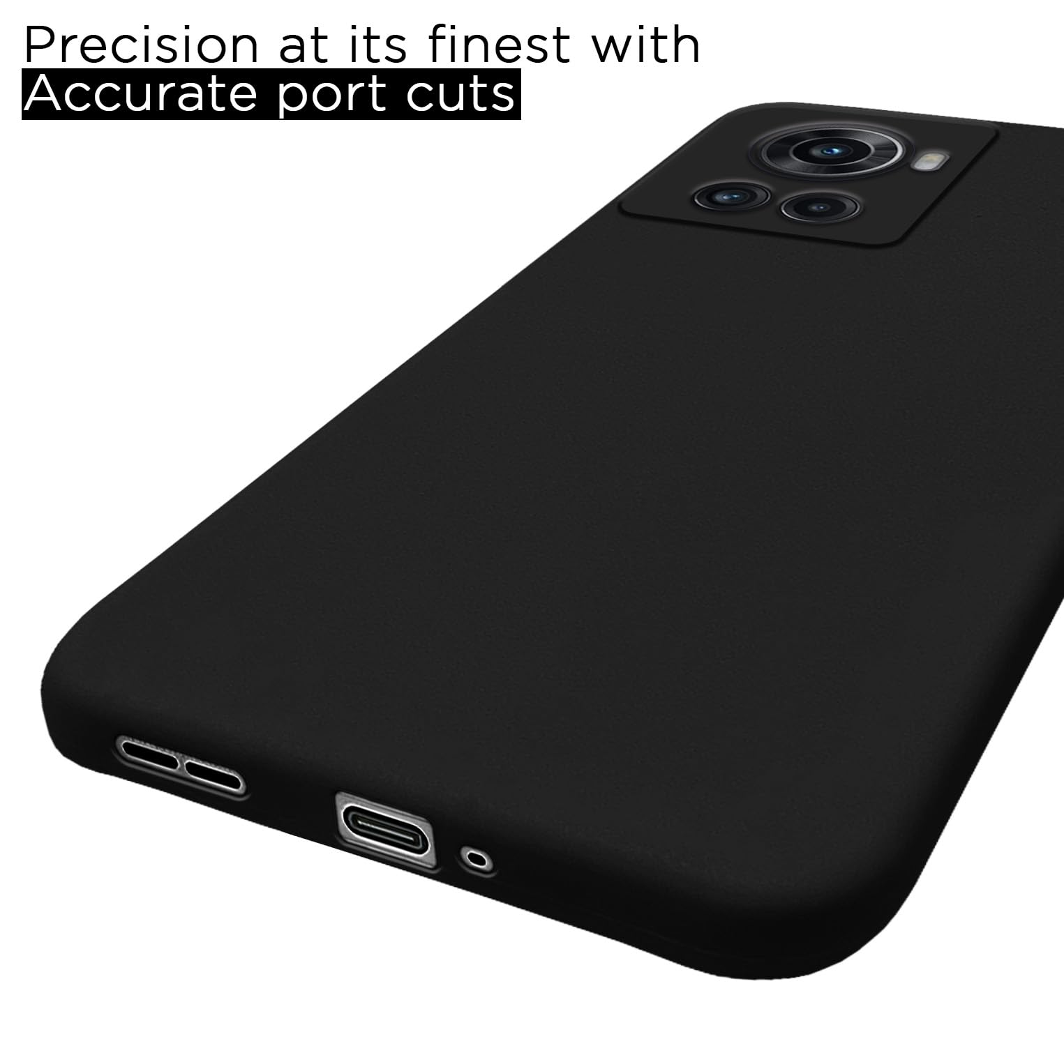 Black back cover for OnePlus 10R/10R Prime 5G – Pikkme – photo 5