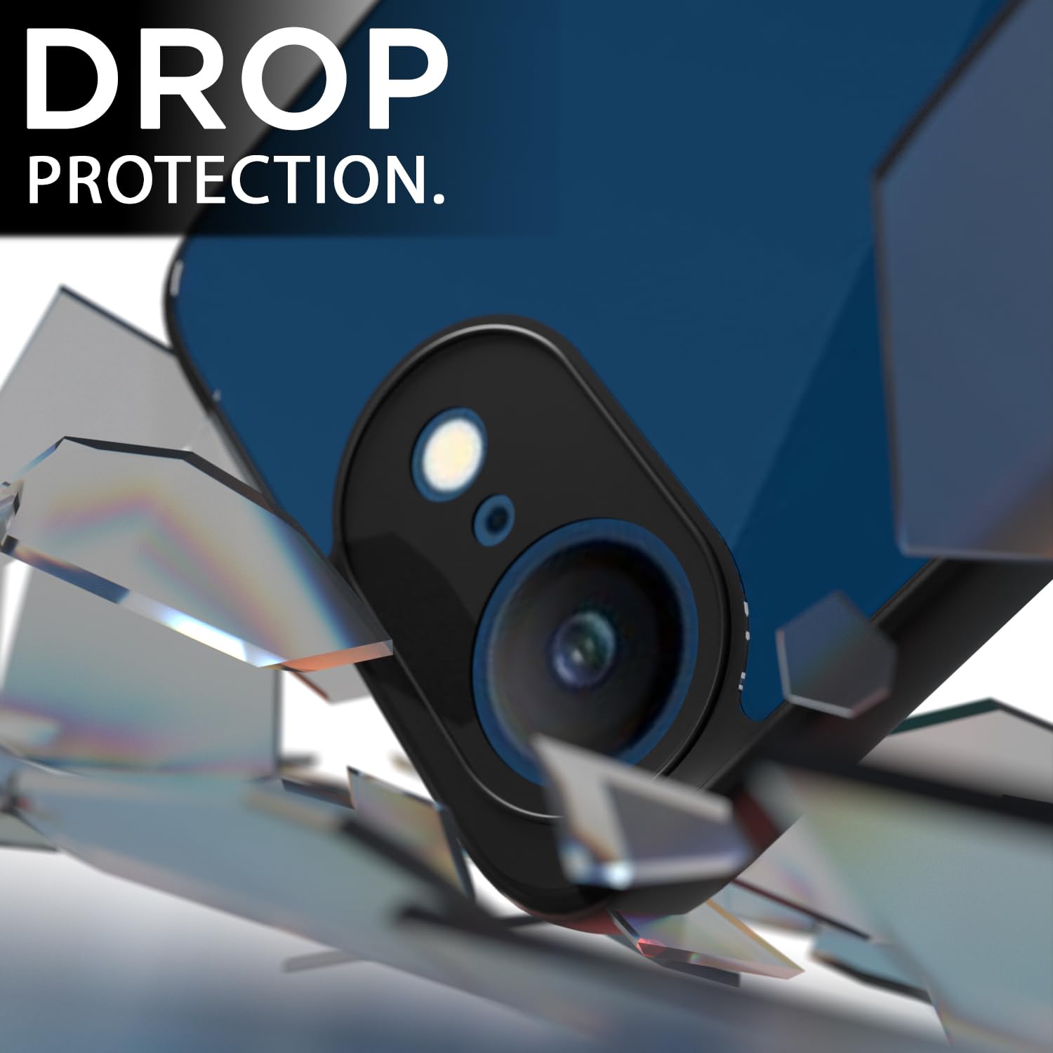 Pikkme Phone SE 4 / iPhone 16e Eagle 2.0 Shockproof Sleek Hybrid Armor Back Cover (Black)