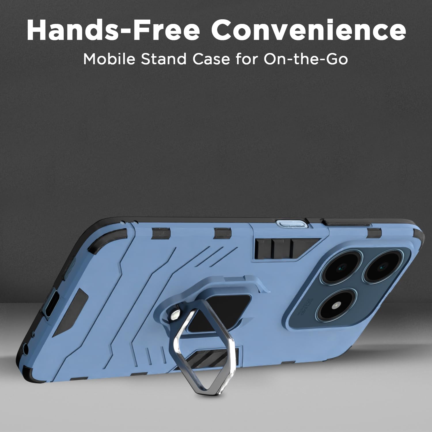 Pikkme blue back cover for Realme C63 4G – photo 6