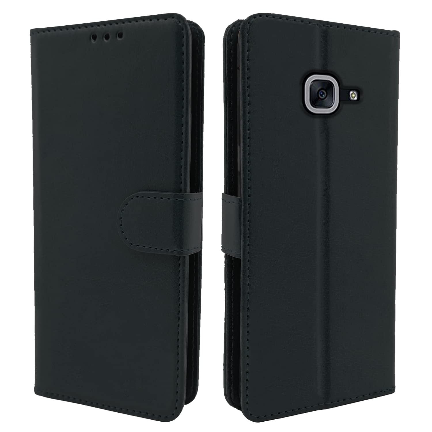 Pikkme Samsung Galaxy J7 max black Vintage Flip Cover