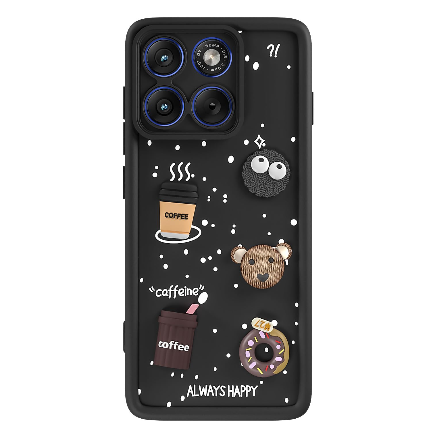 Pikkme black mobile cover for Moto Edge 70 5G – photo 7
