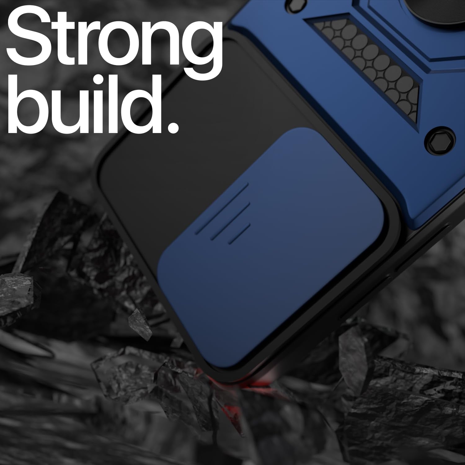 Infinix Hot 50 5G/360 D10 Camera Shield mobile cover in blue by Pikkme – photo 6