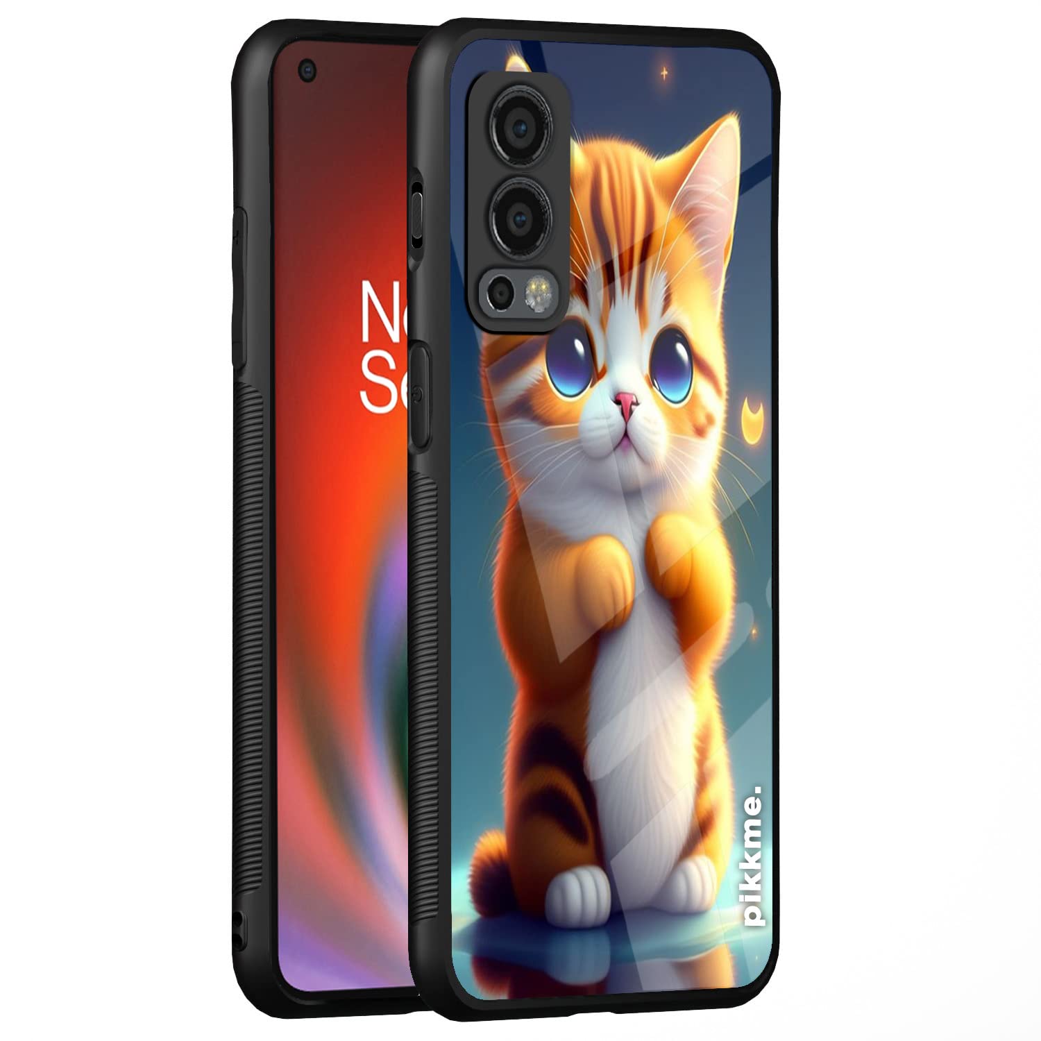 Pikkme OnePlus Nord 2 5G Cat mobile back cover