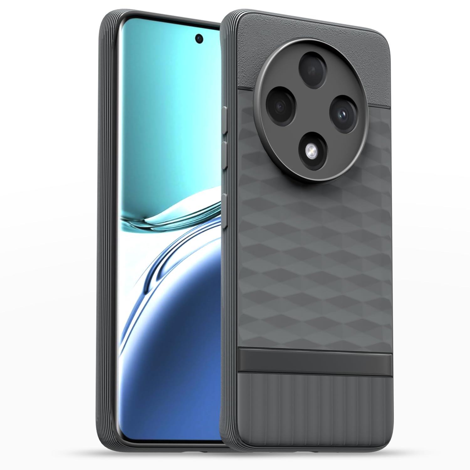 Oppo F27 Pro Plus 5G Gencase Back Cover - Grey