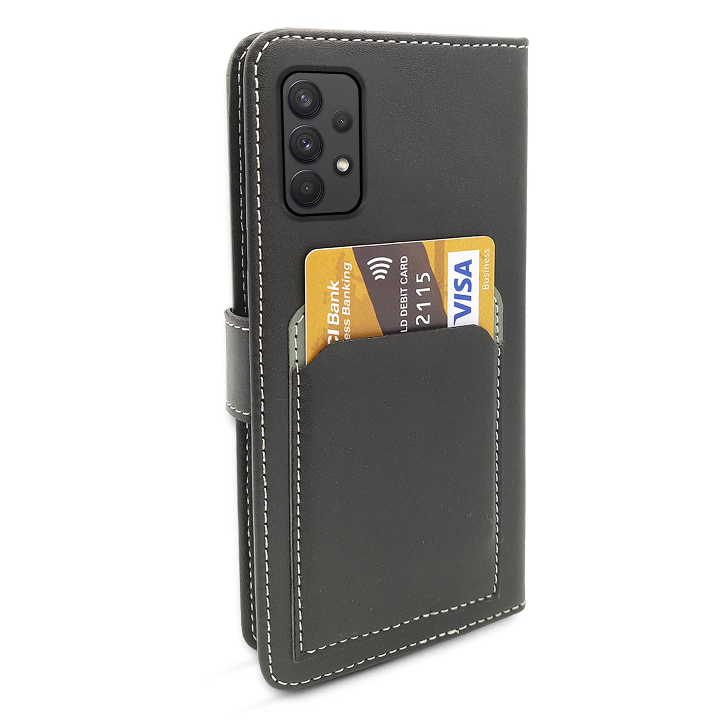 Samsung A72 mobile flip cover in grey by Pikkme – photo 7