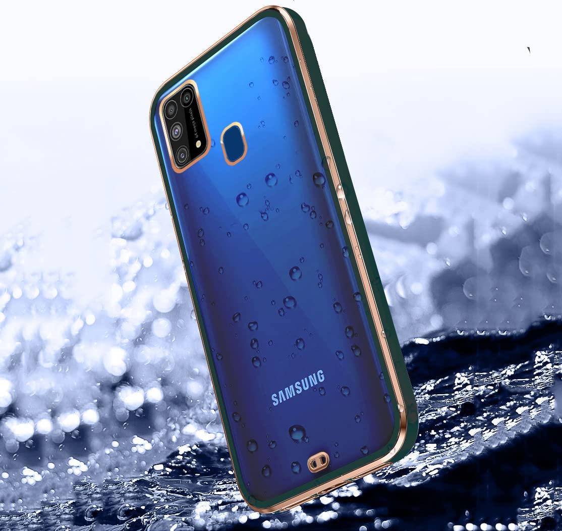 Samsung M31/M31 Prime/F41 Chrome mobile cover in green by Pikkme – photo 2