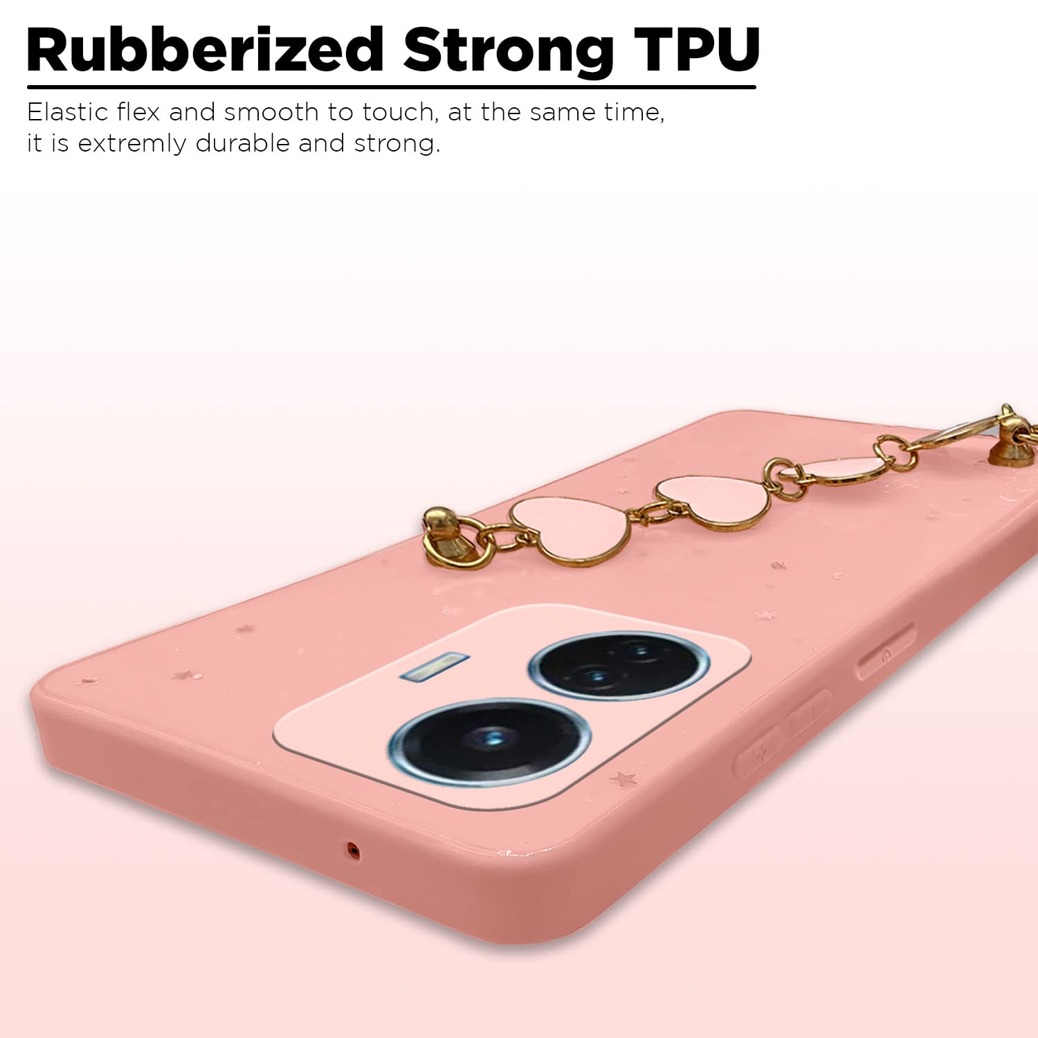Pikkme Vivo T1 Pro/iQOO Z6 Pro 5G pink back cover – photo 5