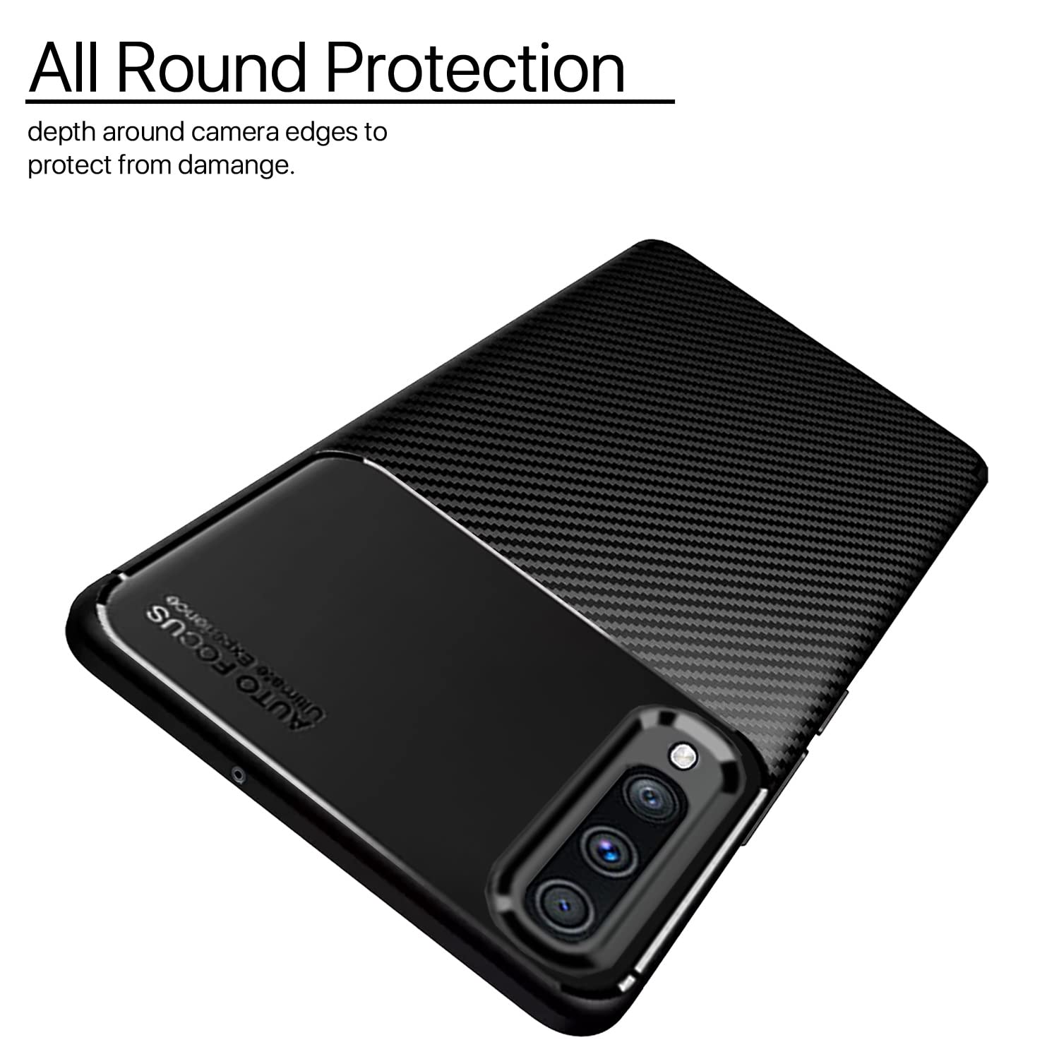 Samsung A70/A70s mobile back cover in black by Pikkme – photo 2