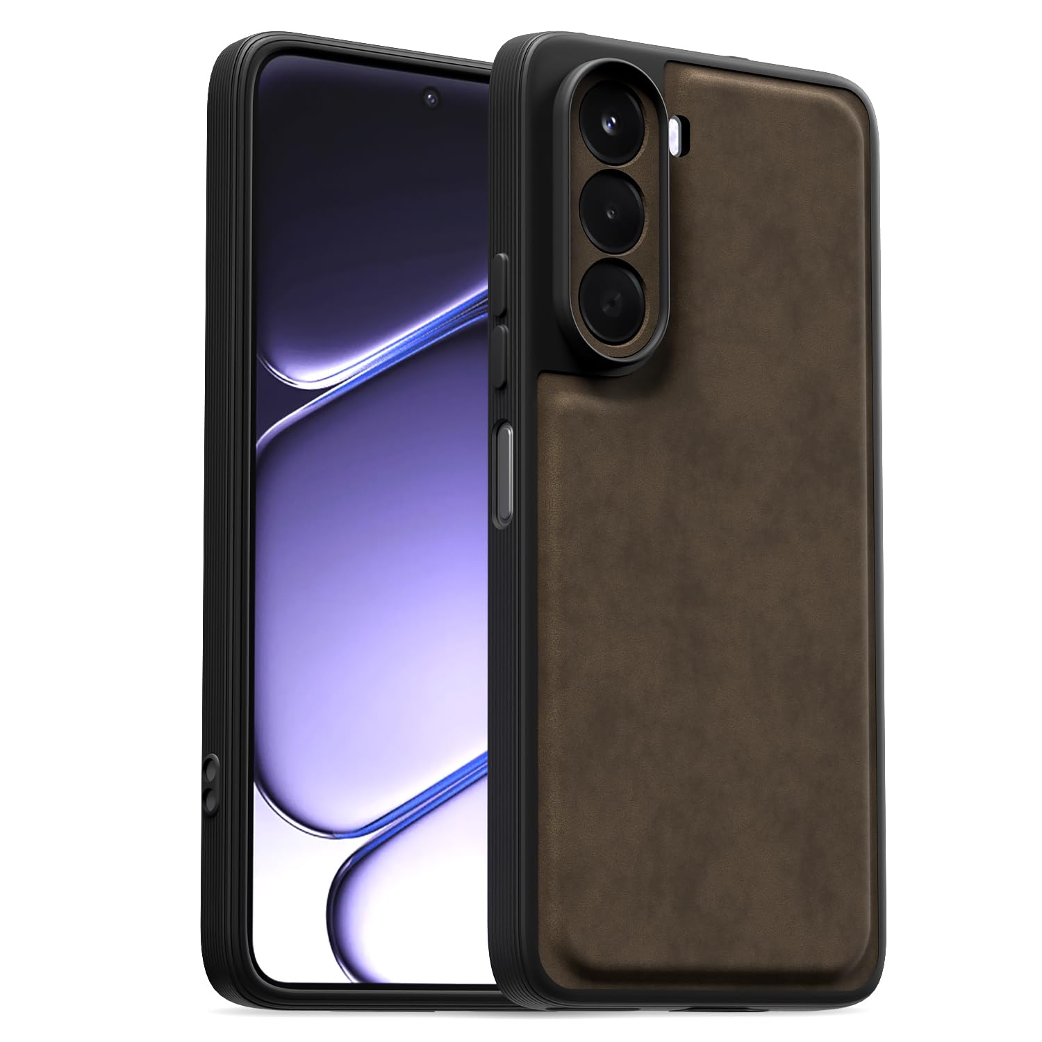 Pikkme OnePlus Nord CE 6 Lite 5G Leather coffee mobile back cover