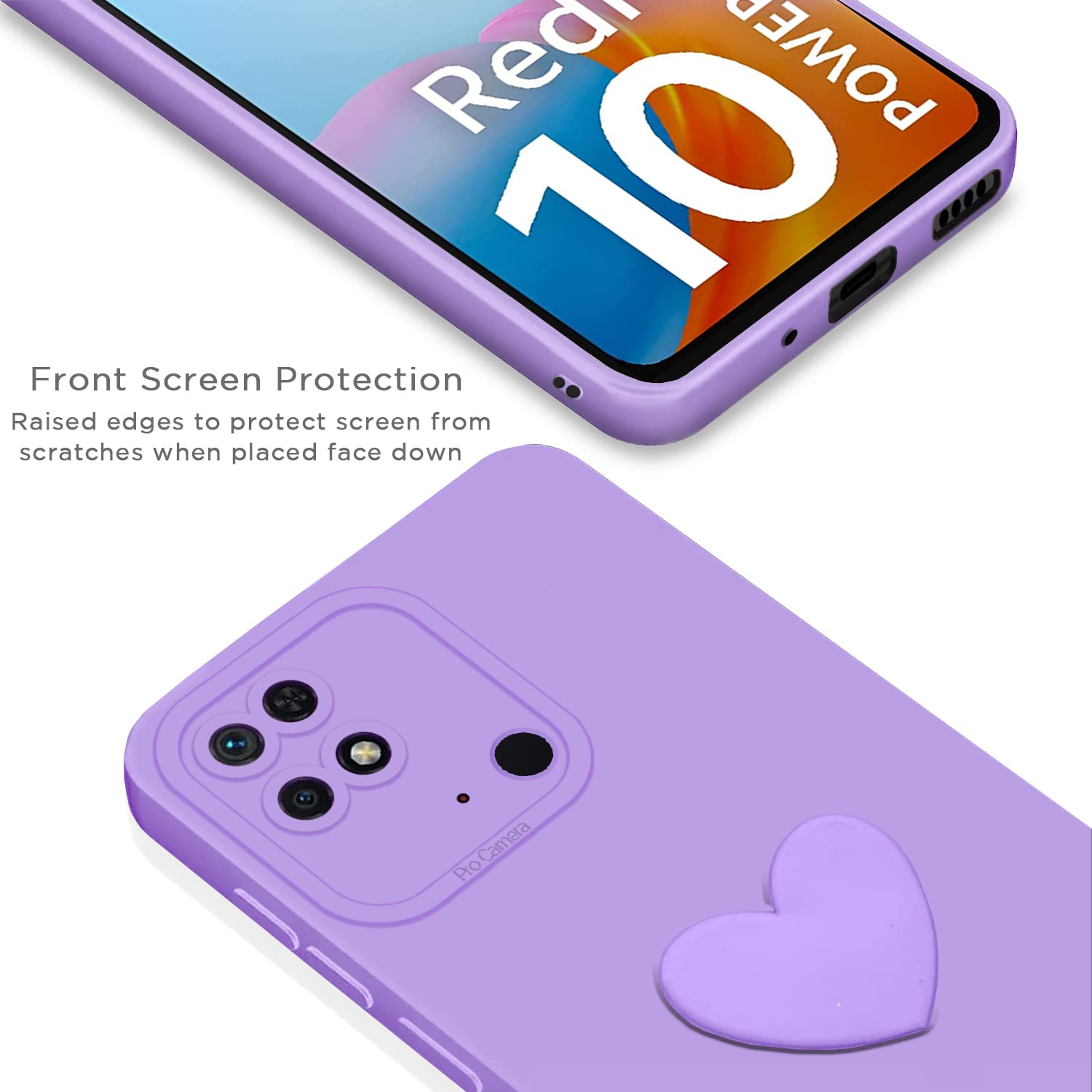 Pikkme purple Chain phone cover for Redmi 10/10 Power – photo 5