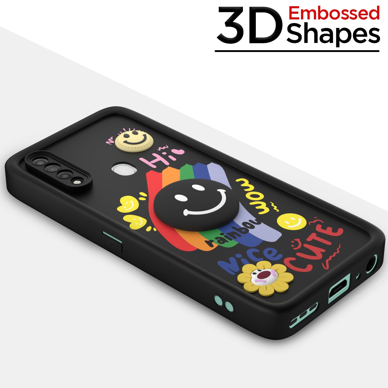 Black Soft Silicone back cover for Oppo A31 – Pikkme – photo 3