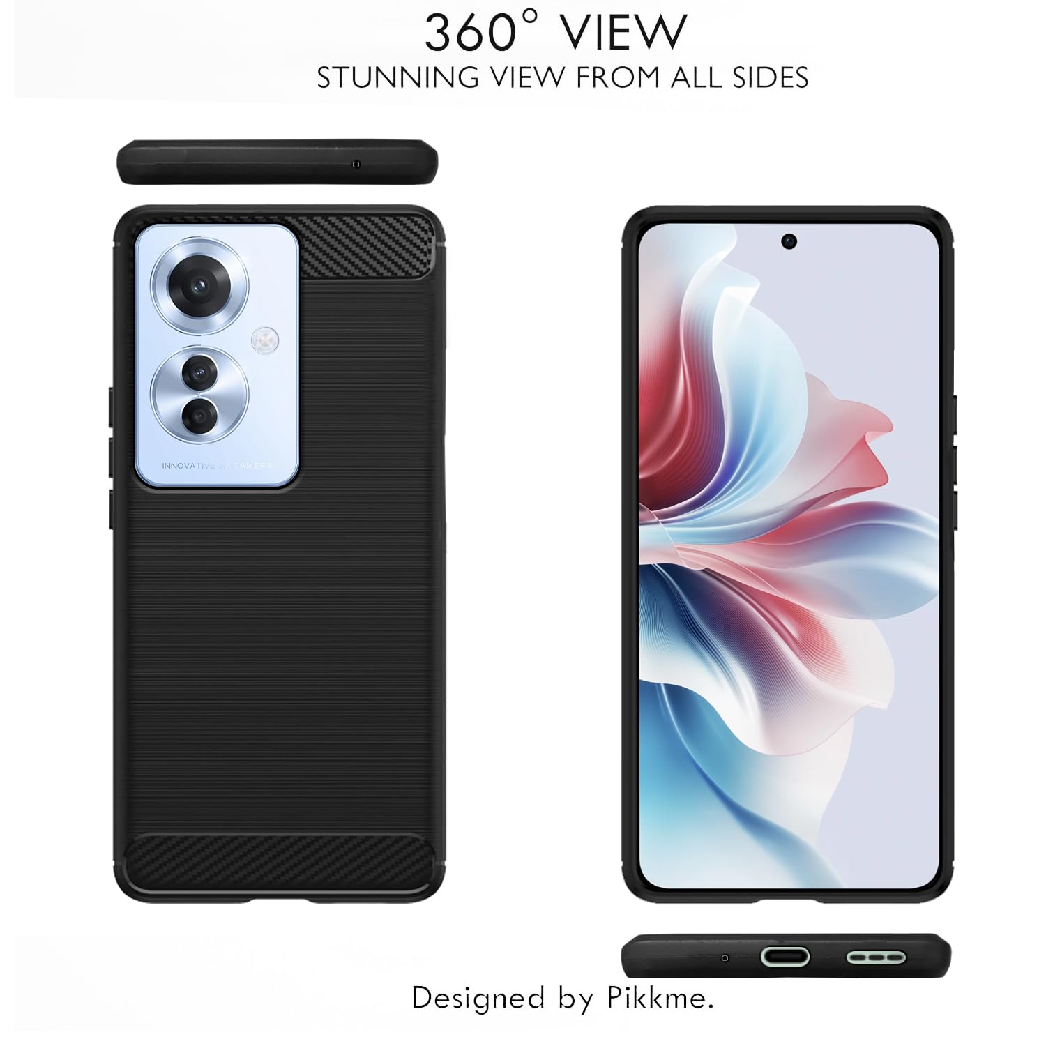 Pikkme OPPO F25 Pro 5G black mobile cover – photo 2