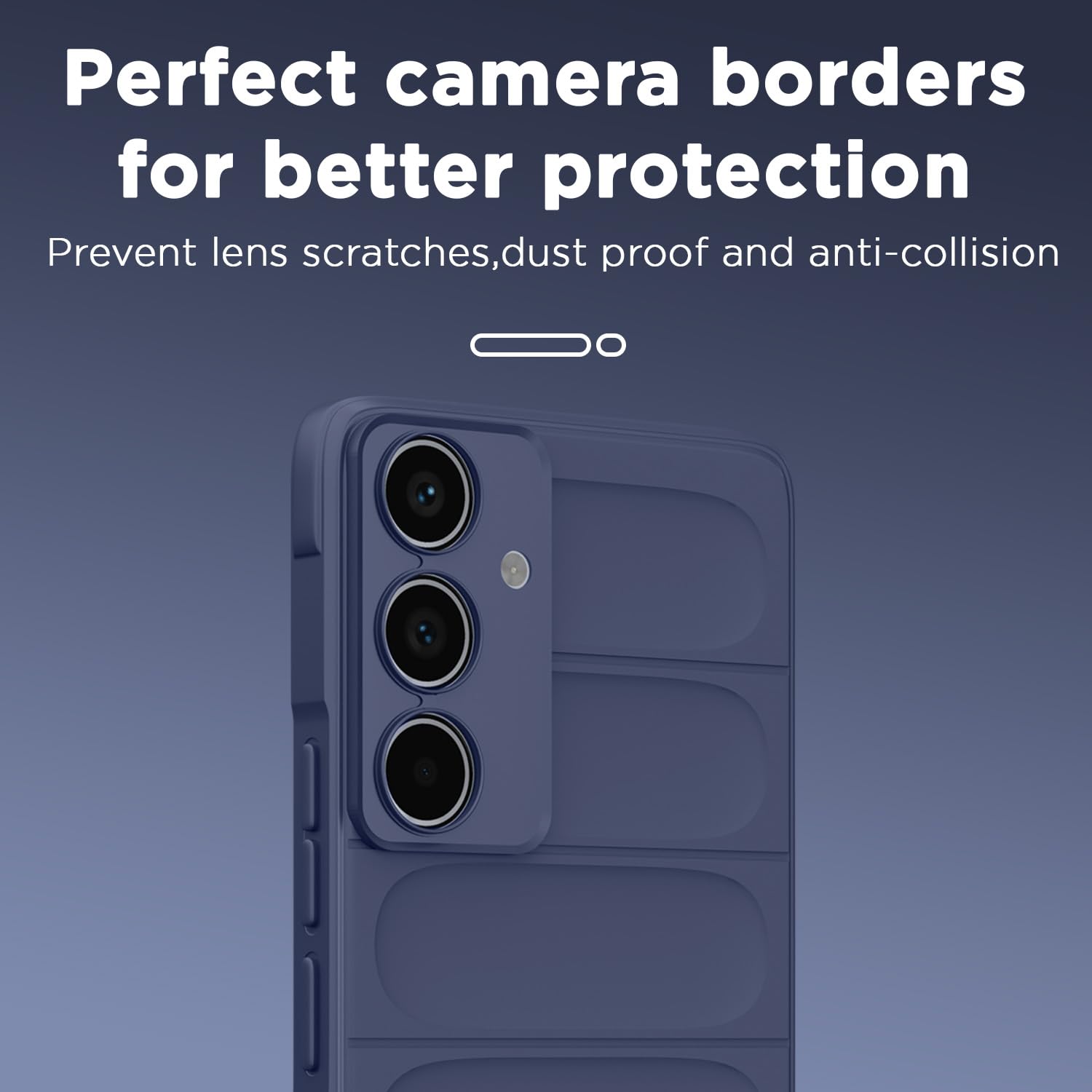 Pikkme Samsung A55 5G Liquid Silicone blue back cover – photo 5