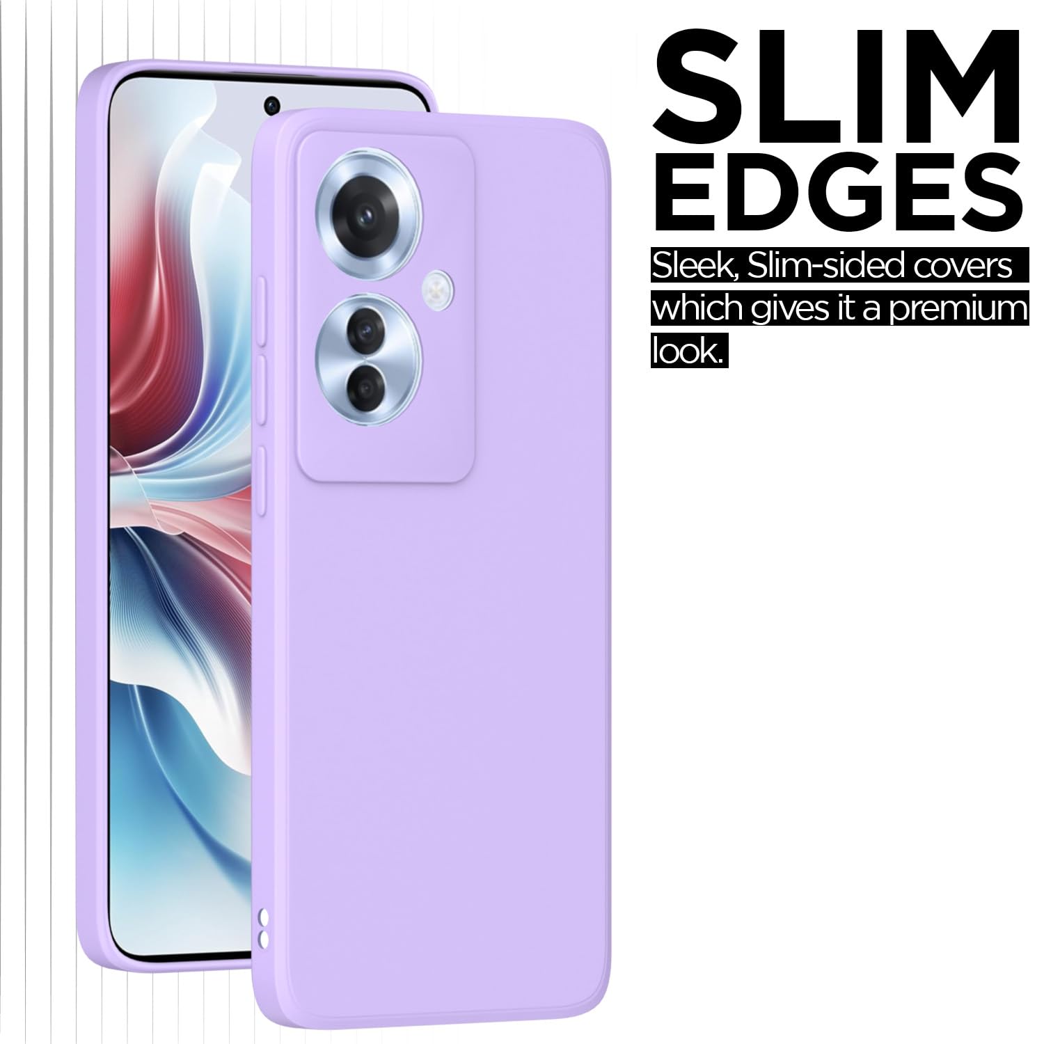 Pikkme Oppo F25 Pro 5G purple back cover – photo 6