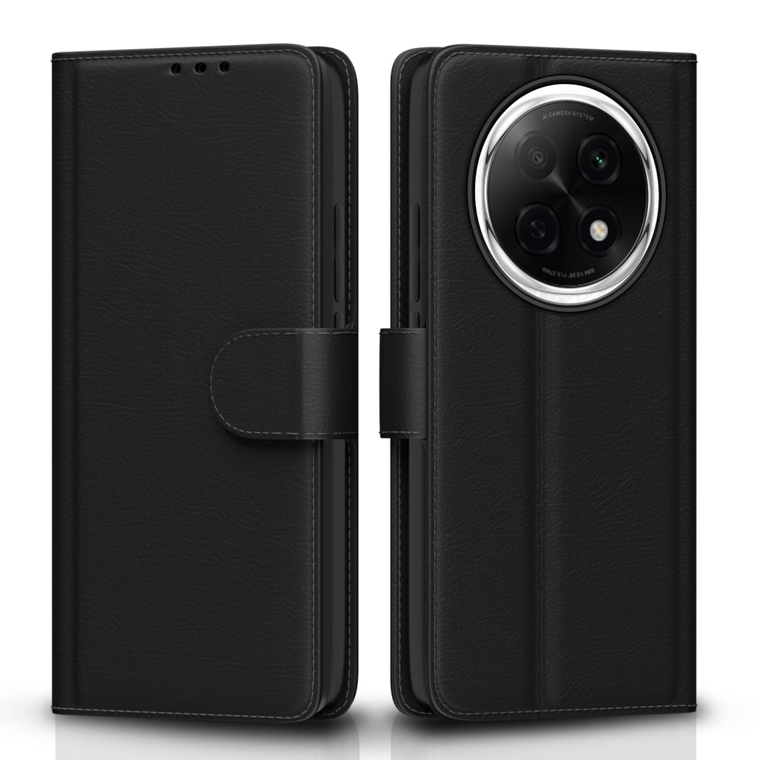 Pikkme Oppo F29 Pro 5G Vintage Flip Cover - Black