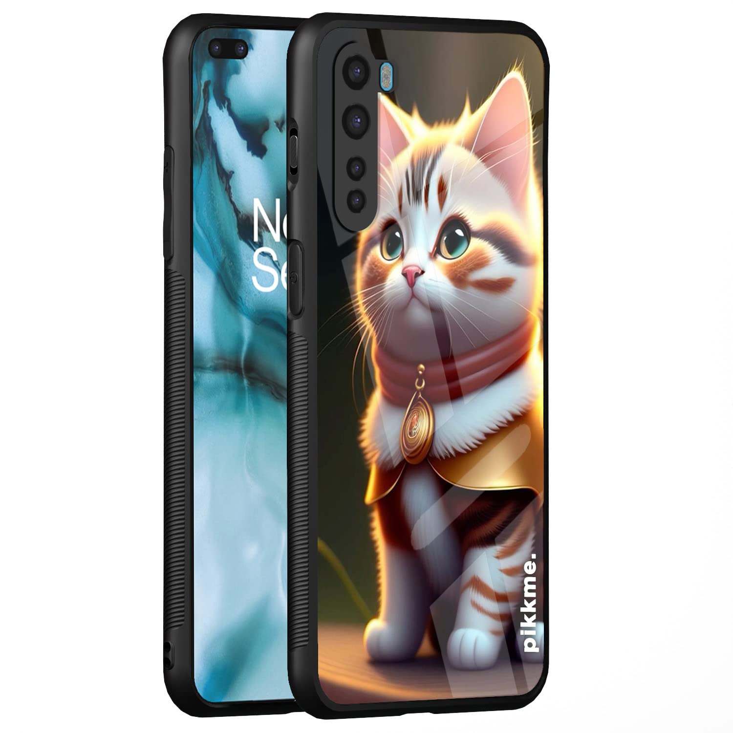 Pikkme OnePlus Nord Cat mobile cover