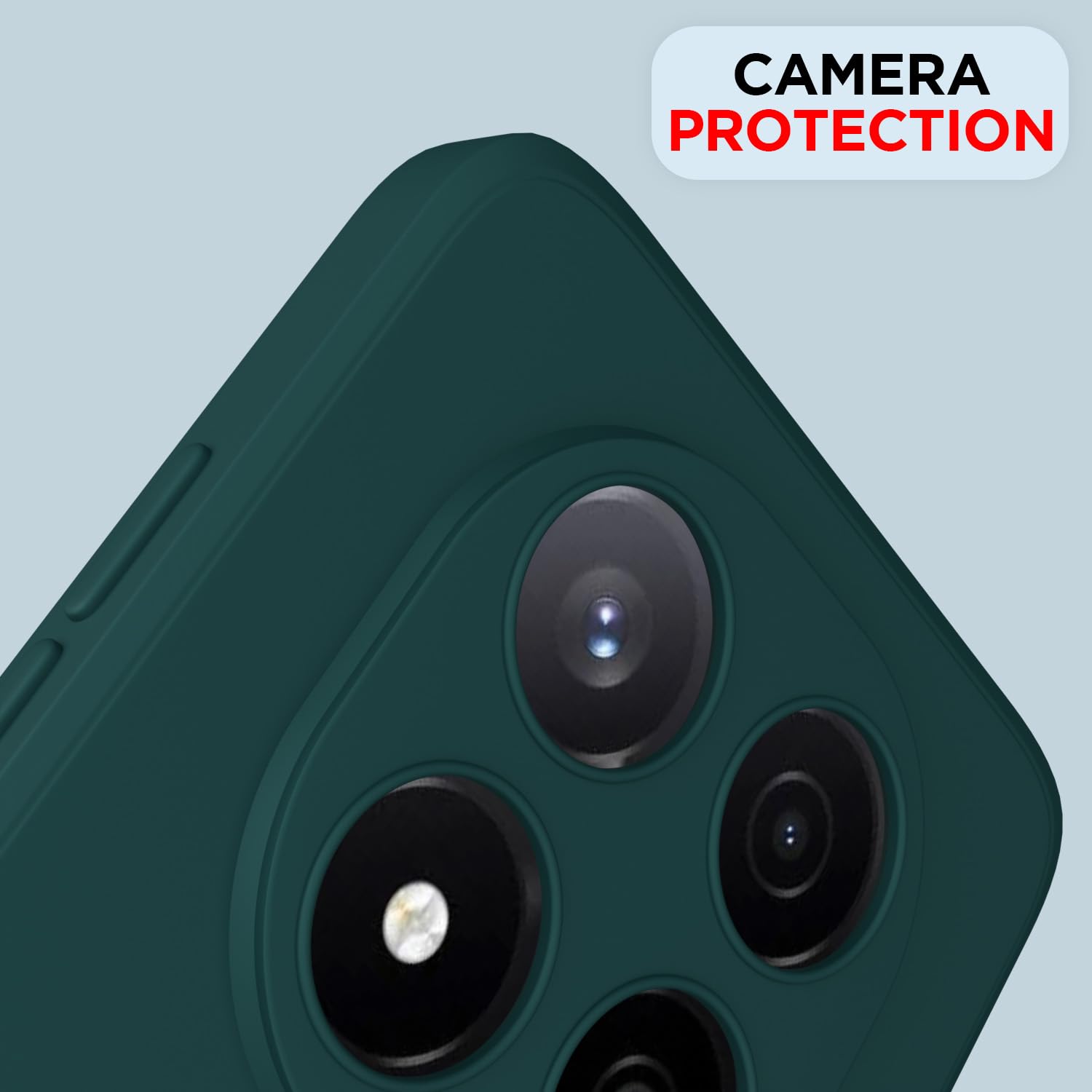 Green Matte mobile back cover for Redmi Note 14 Pro Plus 5G – Pikkme – photo 5
