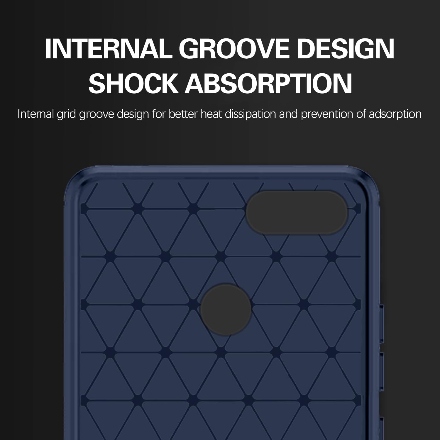 Blue phone cover for Mi A1 – Pikkme – photo 5