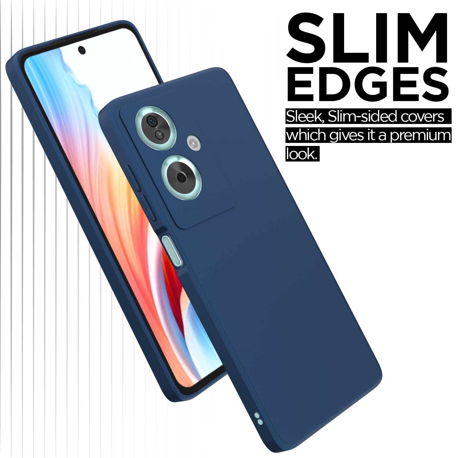 Oppo A79 5G mobile cover in blue by Pikkme – photo 3