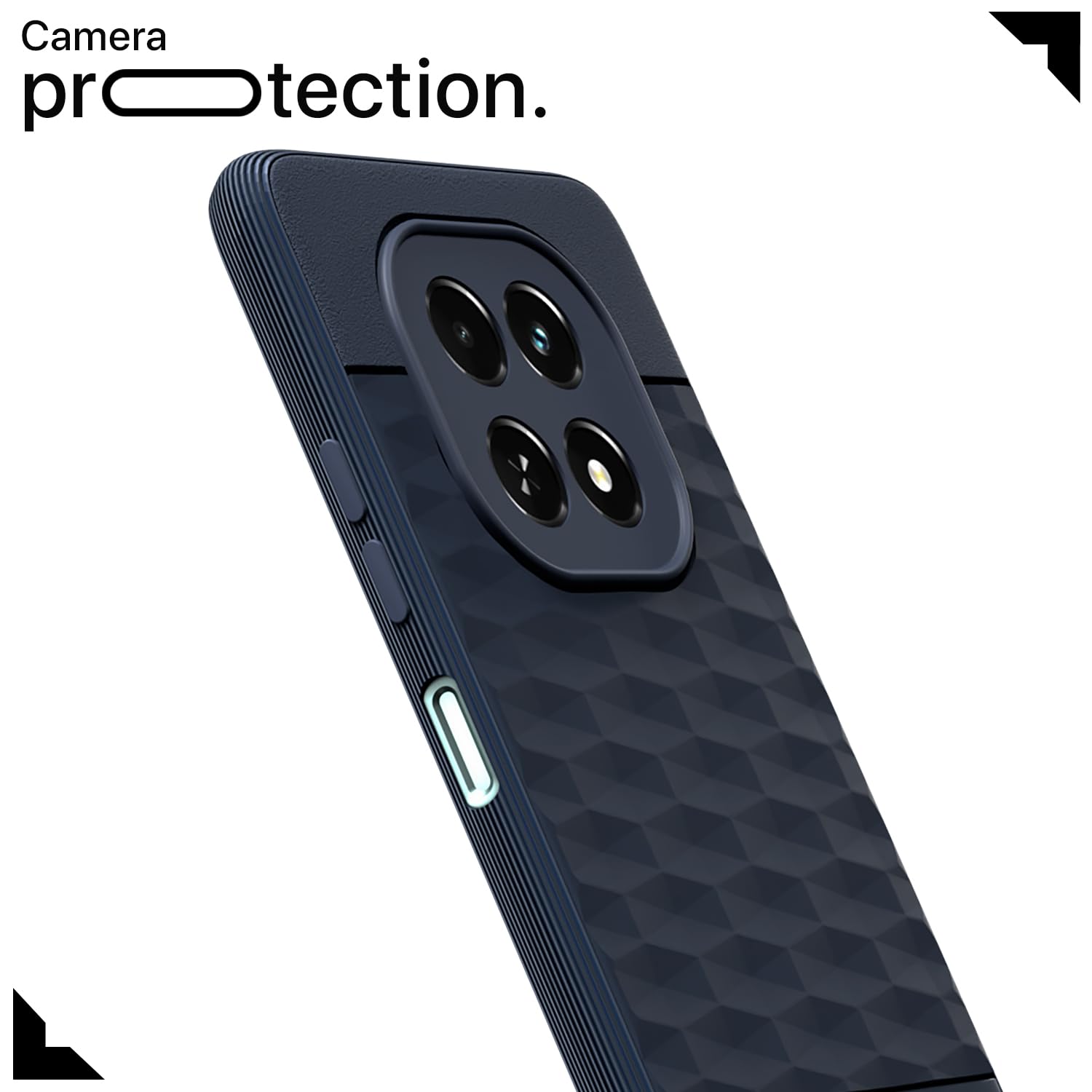 Pikkme Realme C63 5G Gencase Back Cover (Blue)