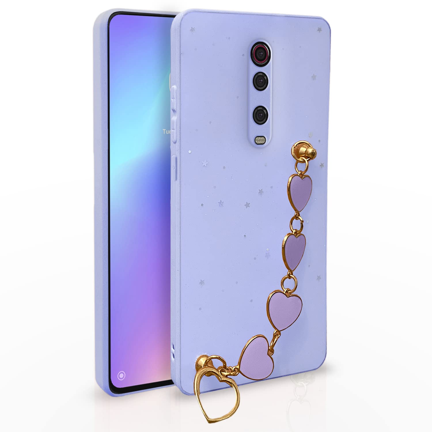 Pikkme purple Chain back cover for Redmi K20/K20 Pro