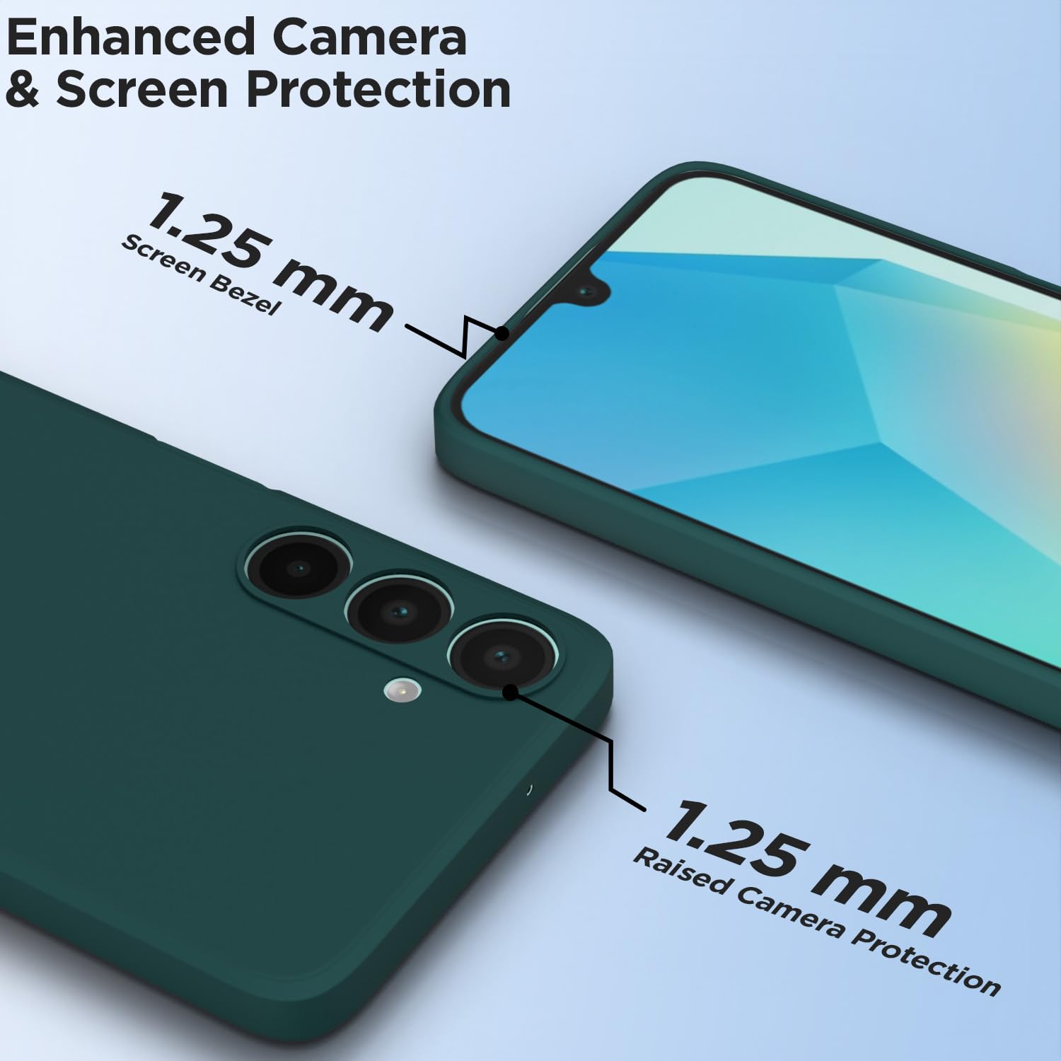 Samsung A26 5G phone cover in green by Pikkme – photo 2