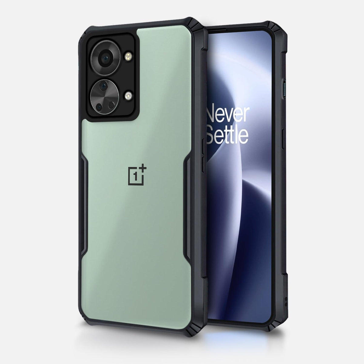 OnePlus Nord 2T 5G Eagle mobile cover in black by Pikkme