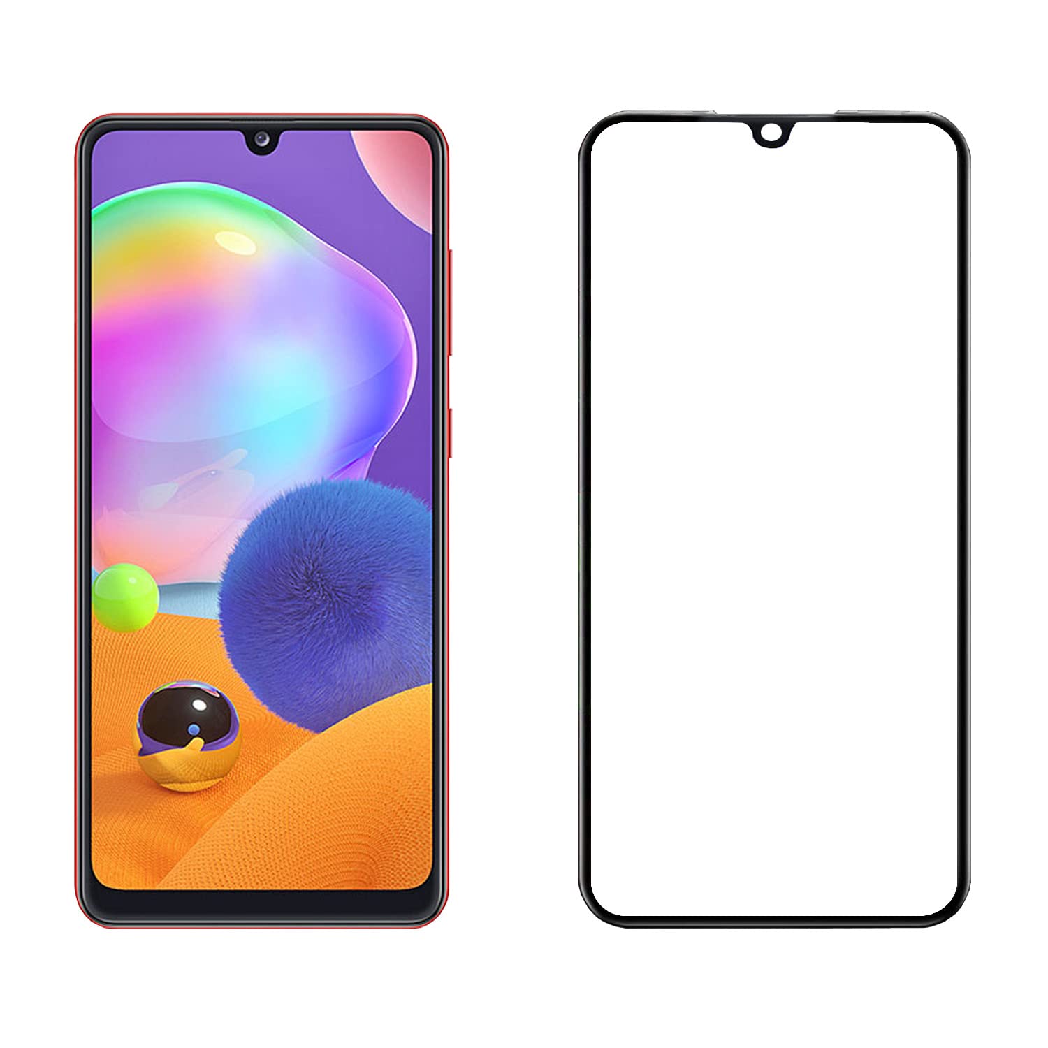 Pikkme Samsung Galaxy A31 Tempered Glass