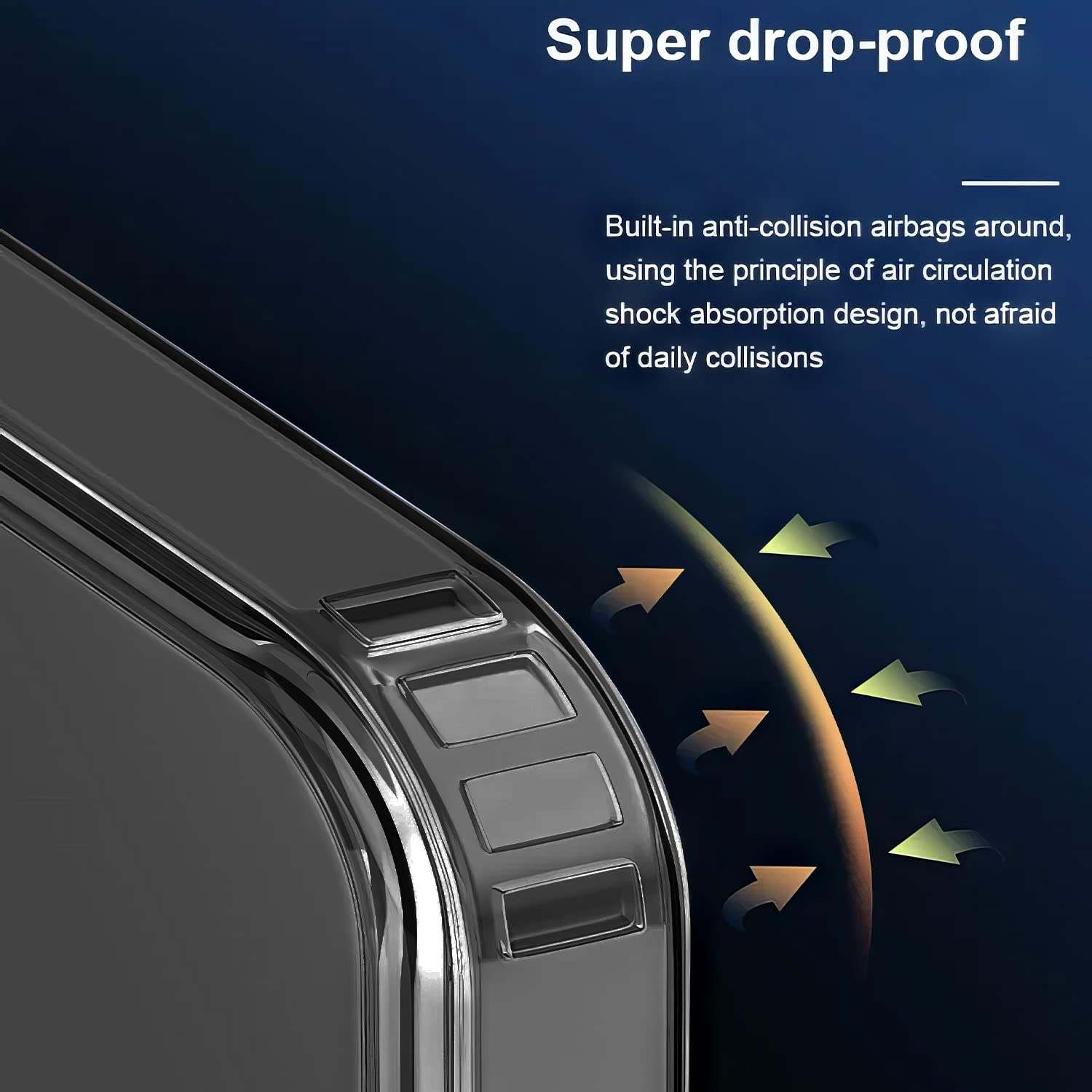 Pikkme iPhone 12/12 Pro Mag-Safe Crystal Clear | TPU & Polycarbonate Back Cover (Transparent)
