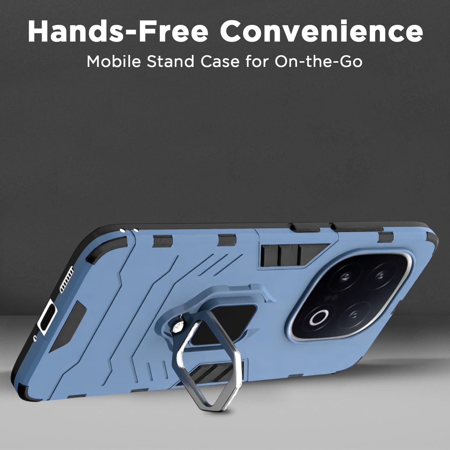 Pikkme blue mobile cover for iQOO 13 5G – photo 6
