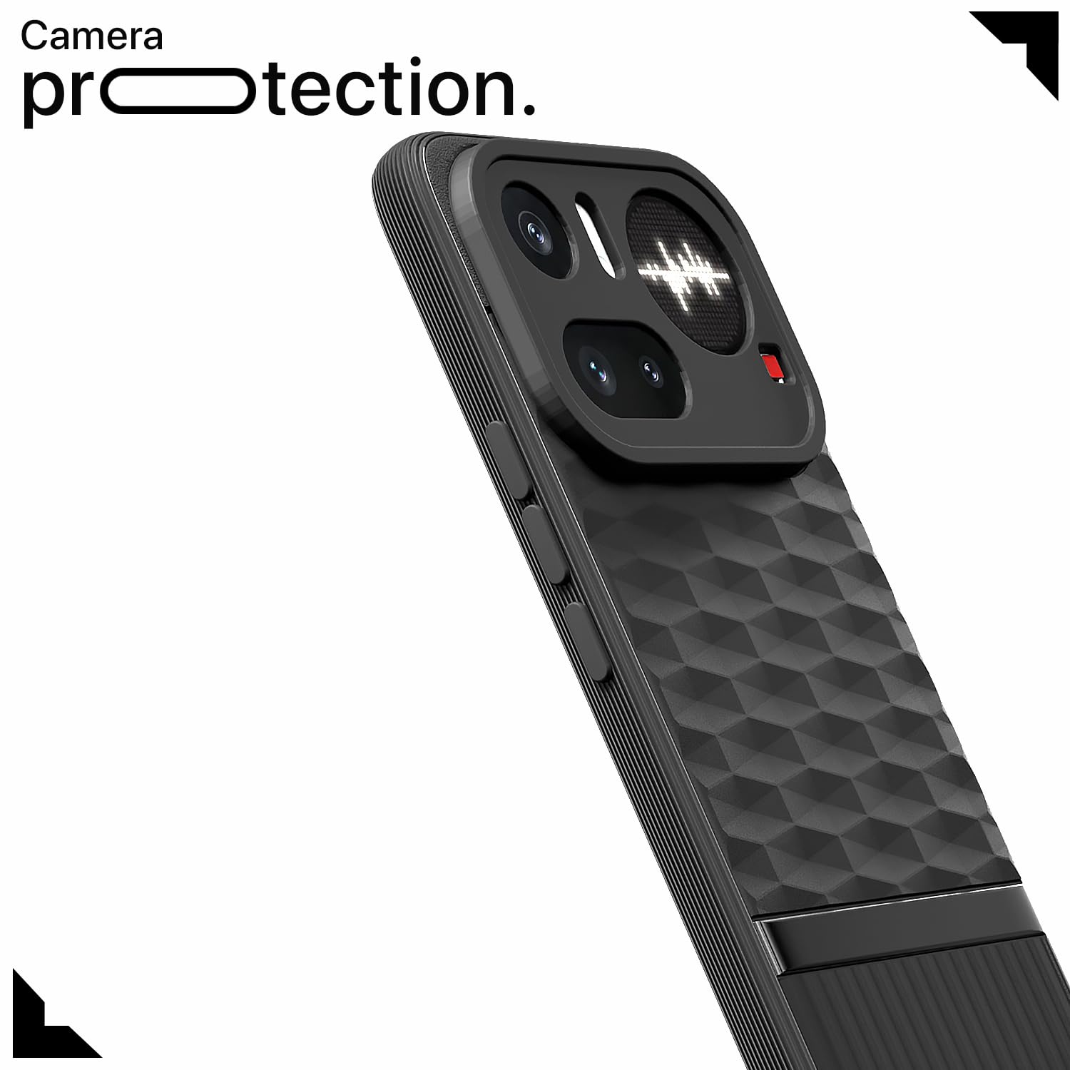 Nothing Phone 4a Pro 5G mobile back cover in black by Pikkme – photo 5