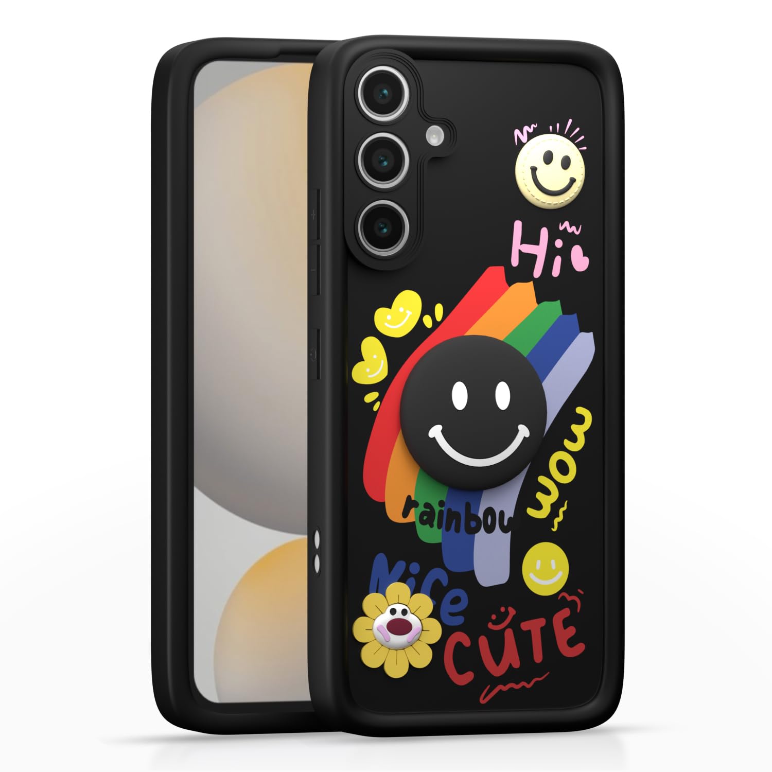 Pikkme Samsung S24 FE 5G black phone cover