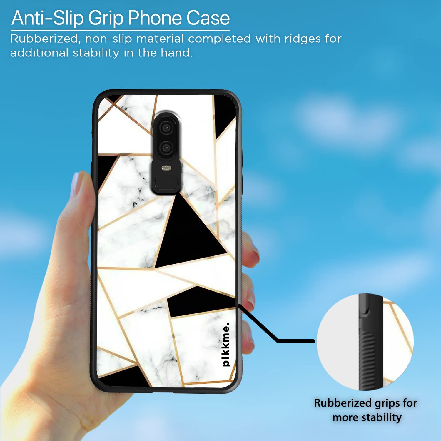 OnePlus 6 Hybrid phone cover by Pikkme – photo 5