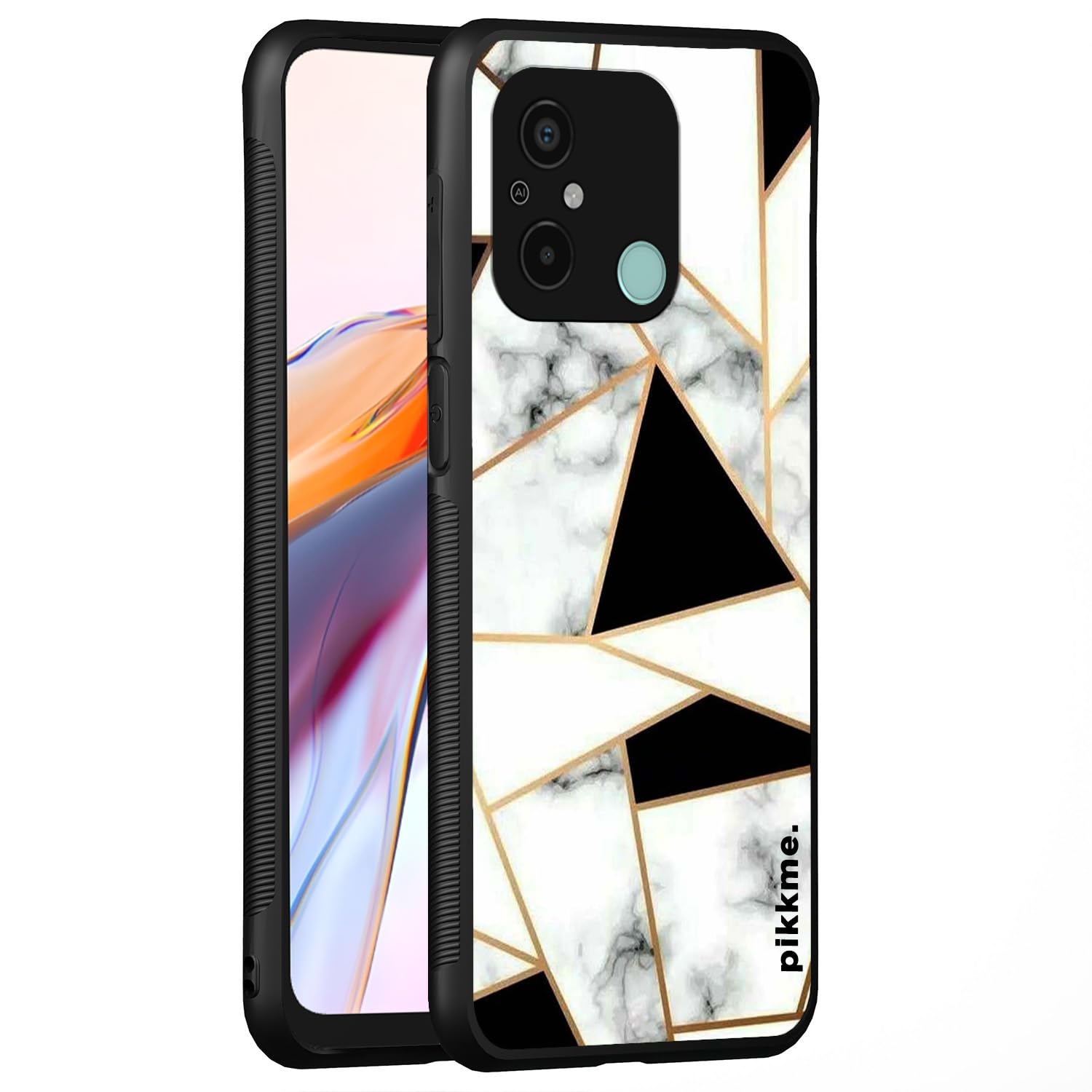 Pikkme back cover for Redmi 12C/Poco C55