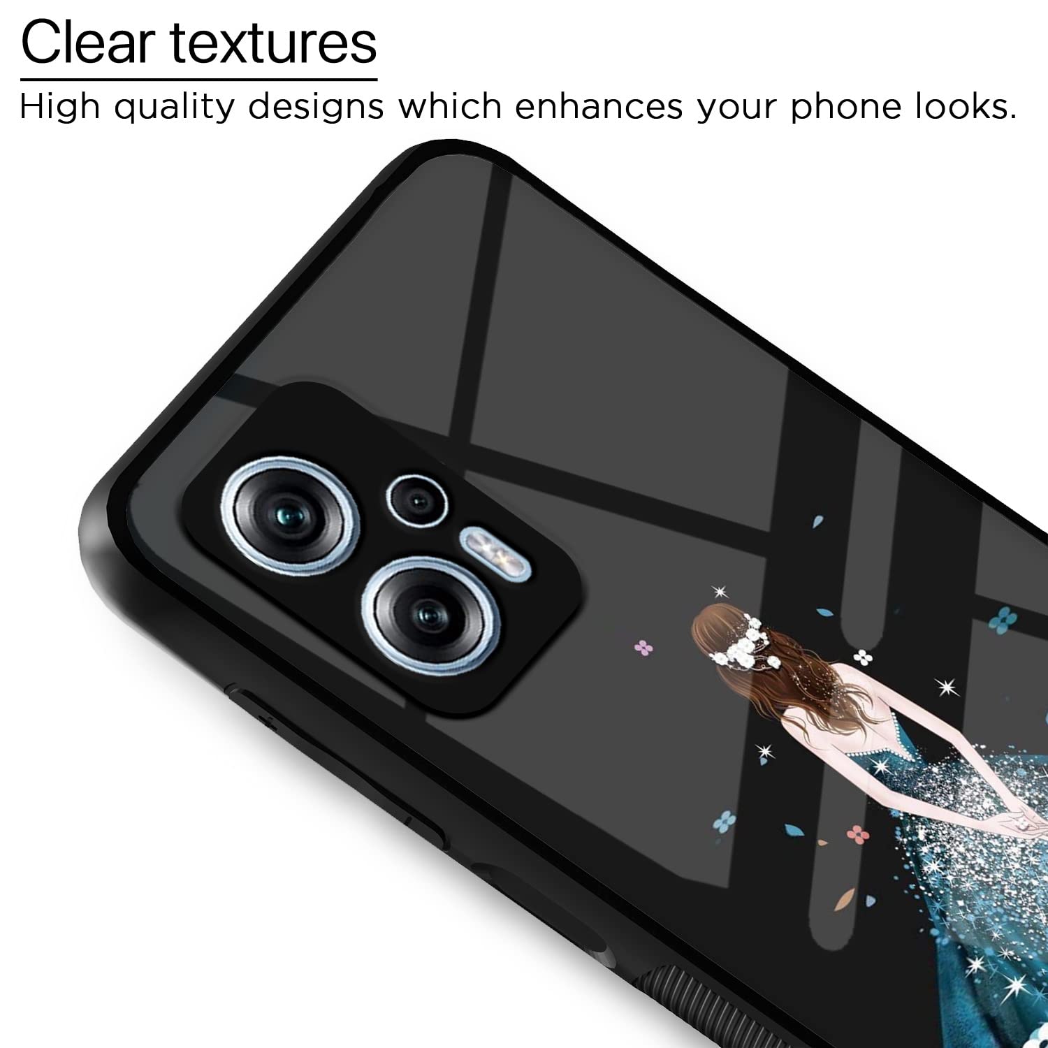 Pikkme Redmi K50i 5G Hybrid mobile back cover – photo 4