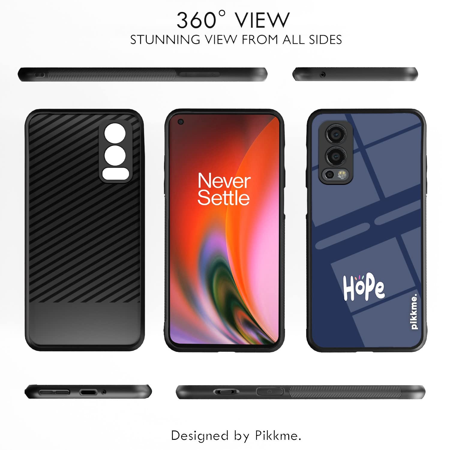 Pikkme Hybrid mobile back cover for OnePlus Nord 2 5G – photo 2