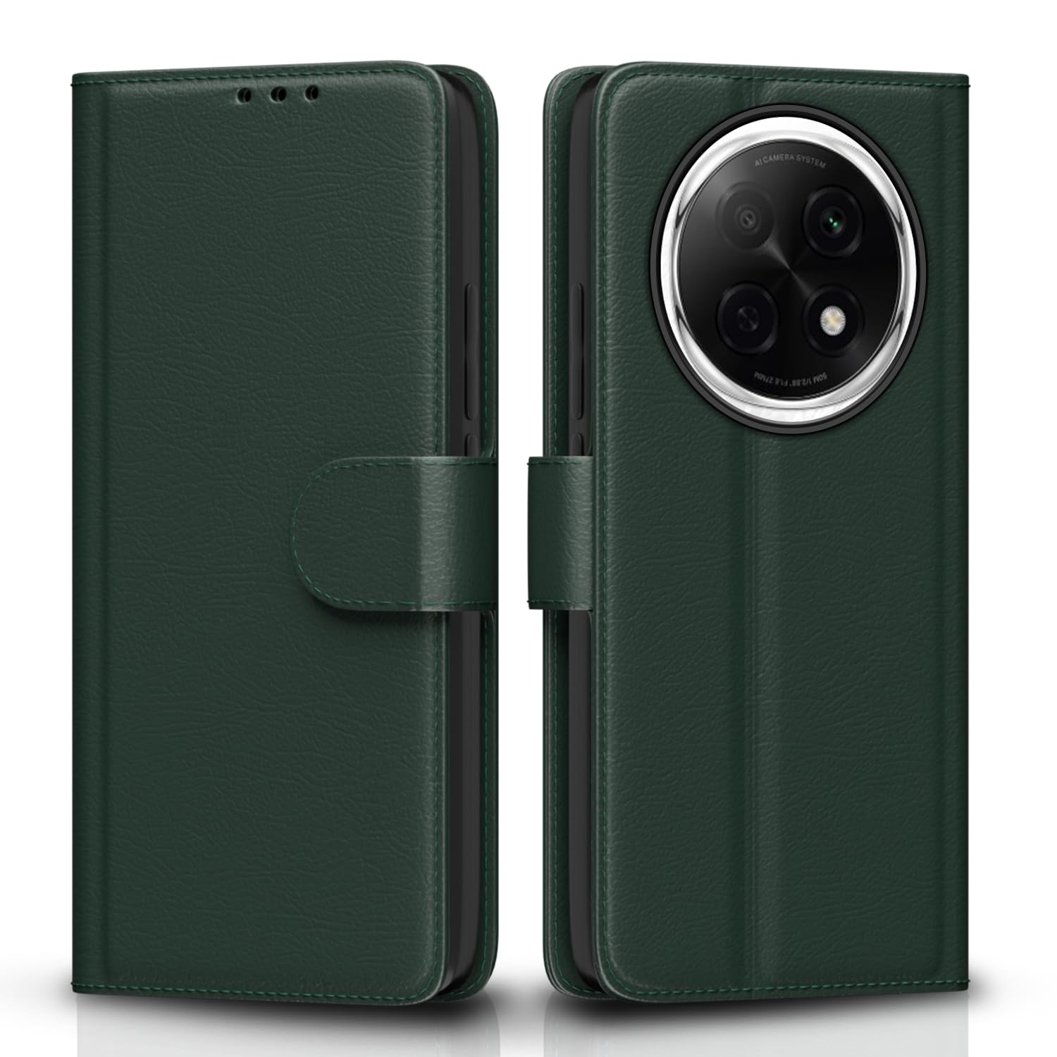 Pikkme Oppo F29 Pro 5G Vintage Flip Cover - Green