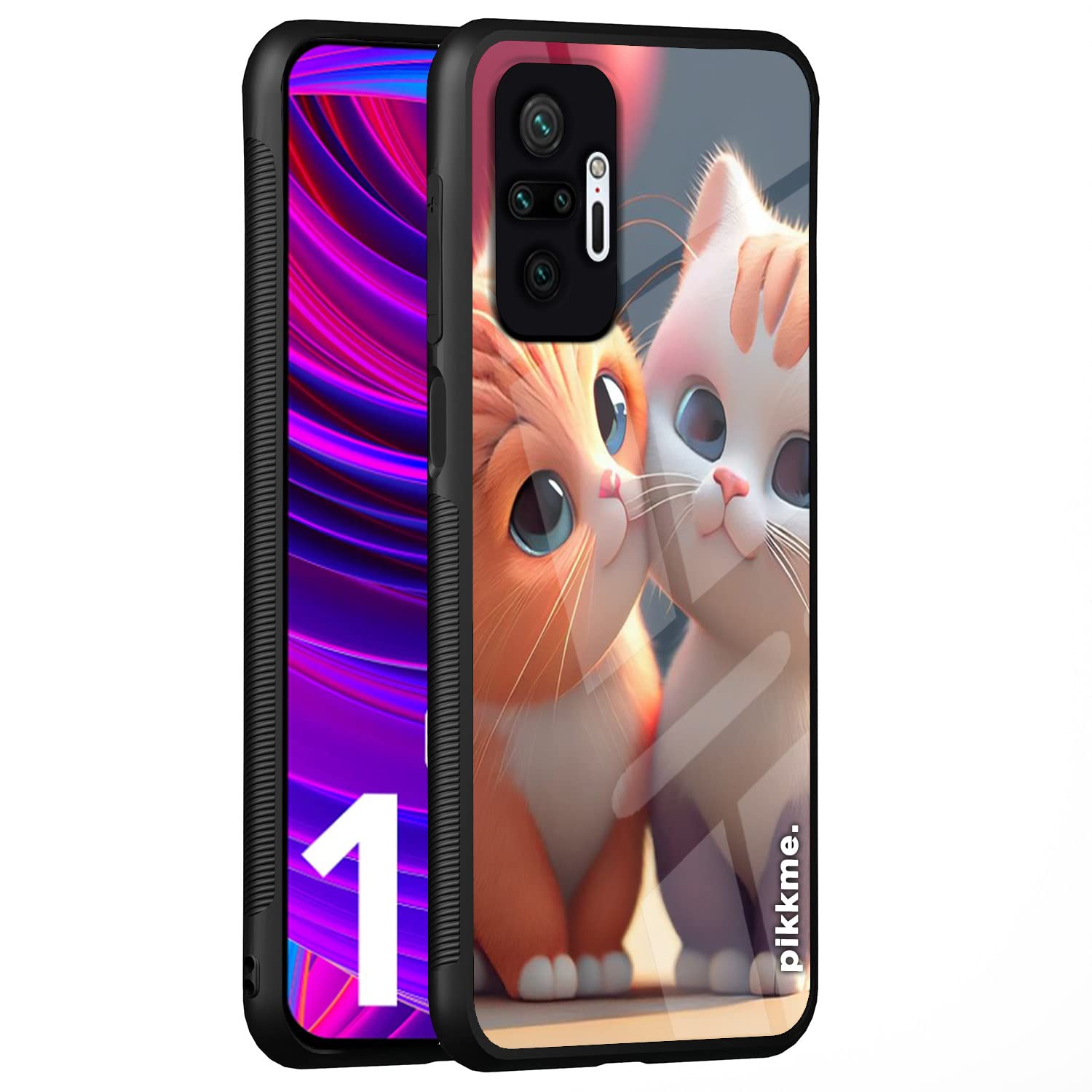 Pikkme Redmi Note 10 Pro/Note 10 Pro Max Hybrid mobile back cover
