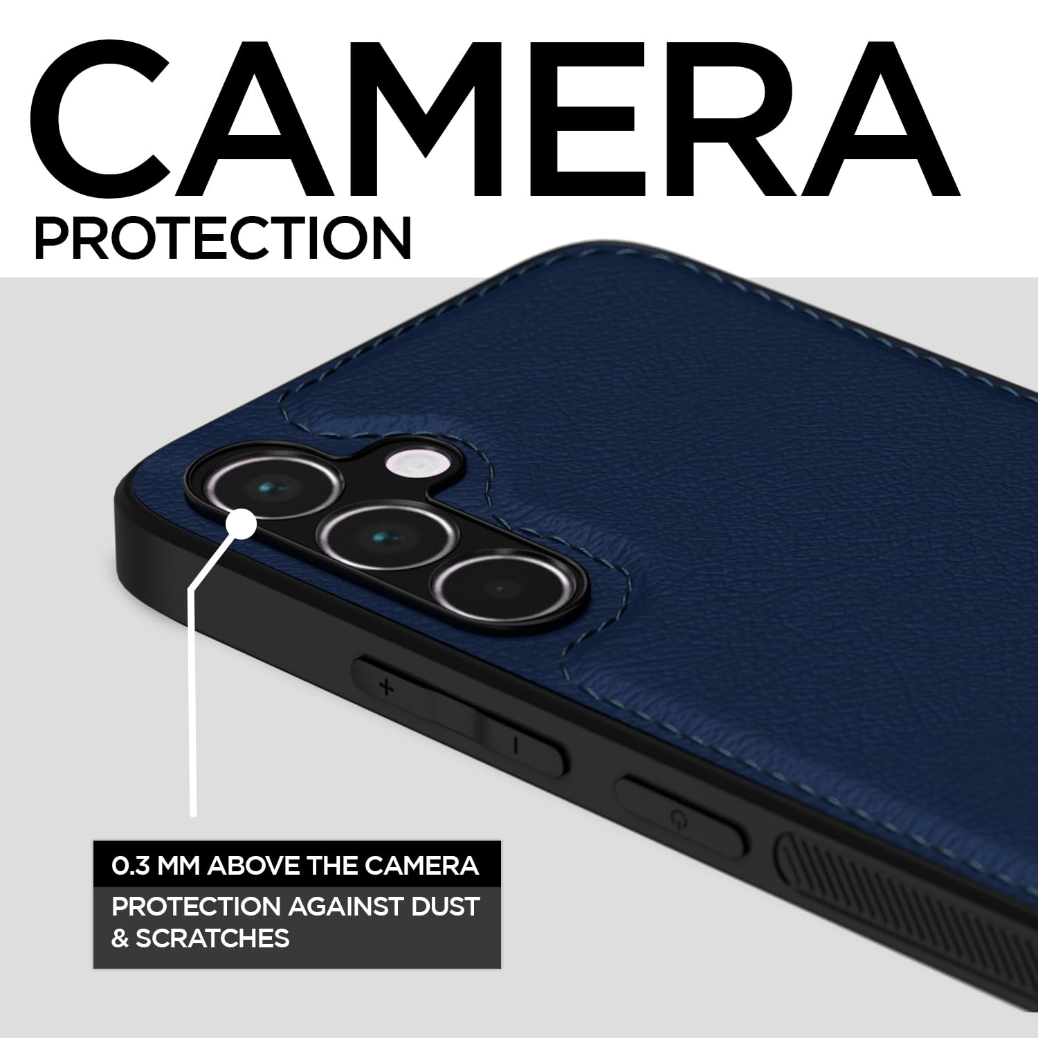 Pikkme blue phone cover for Vivo Y400 Pro 5G – photo 3