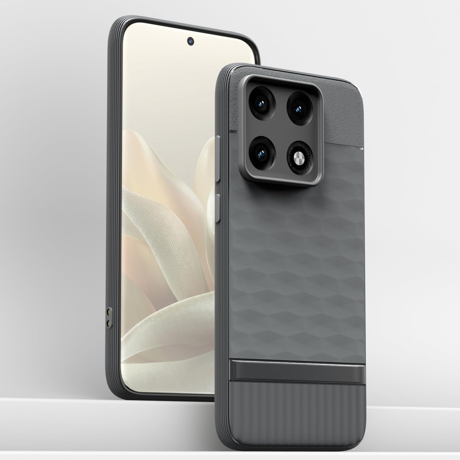 Pikkme grey mobile cover for Moto Edge 70 Pro 5G – photo 2
