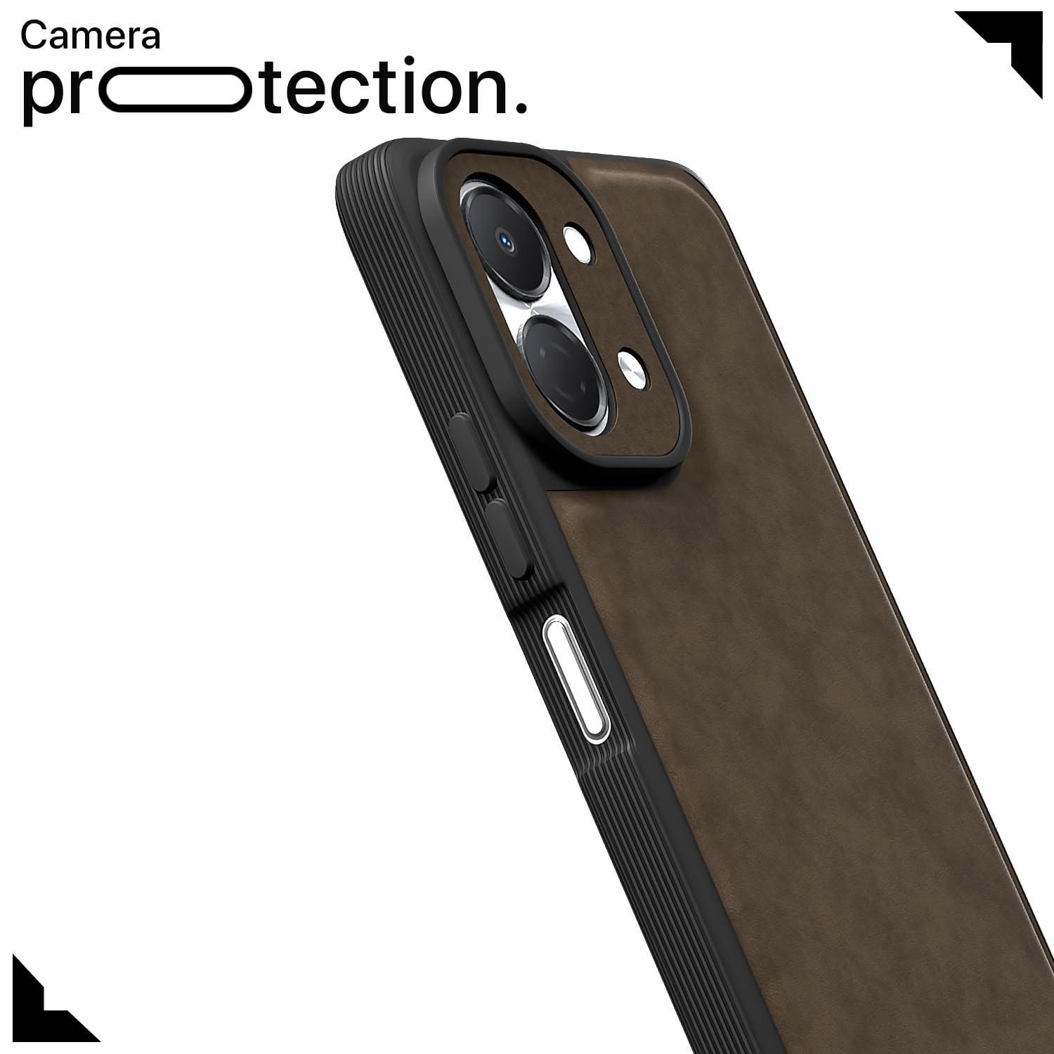 Coffee Leather mobile cover for Tecno Spark Go 3 – Pikkme – photo 5