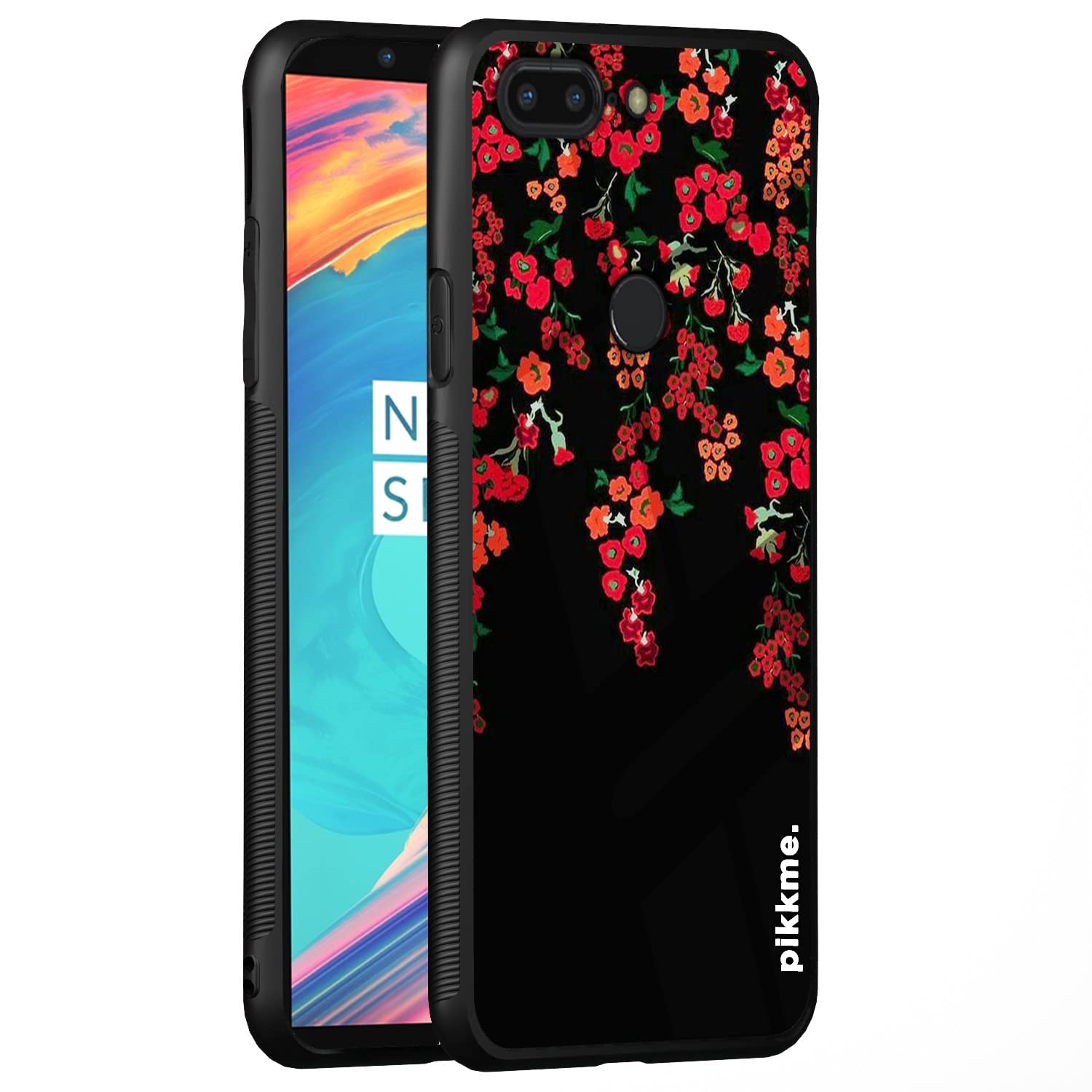 OnePlus 5T Flower mobile back cover by Pikkme