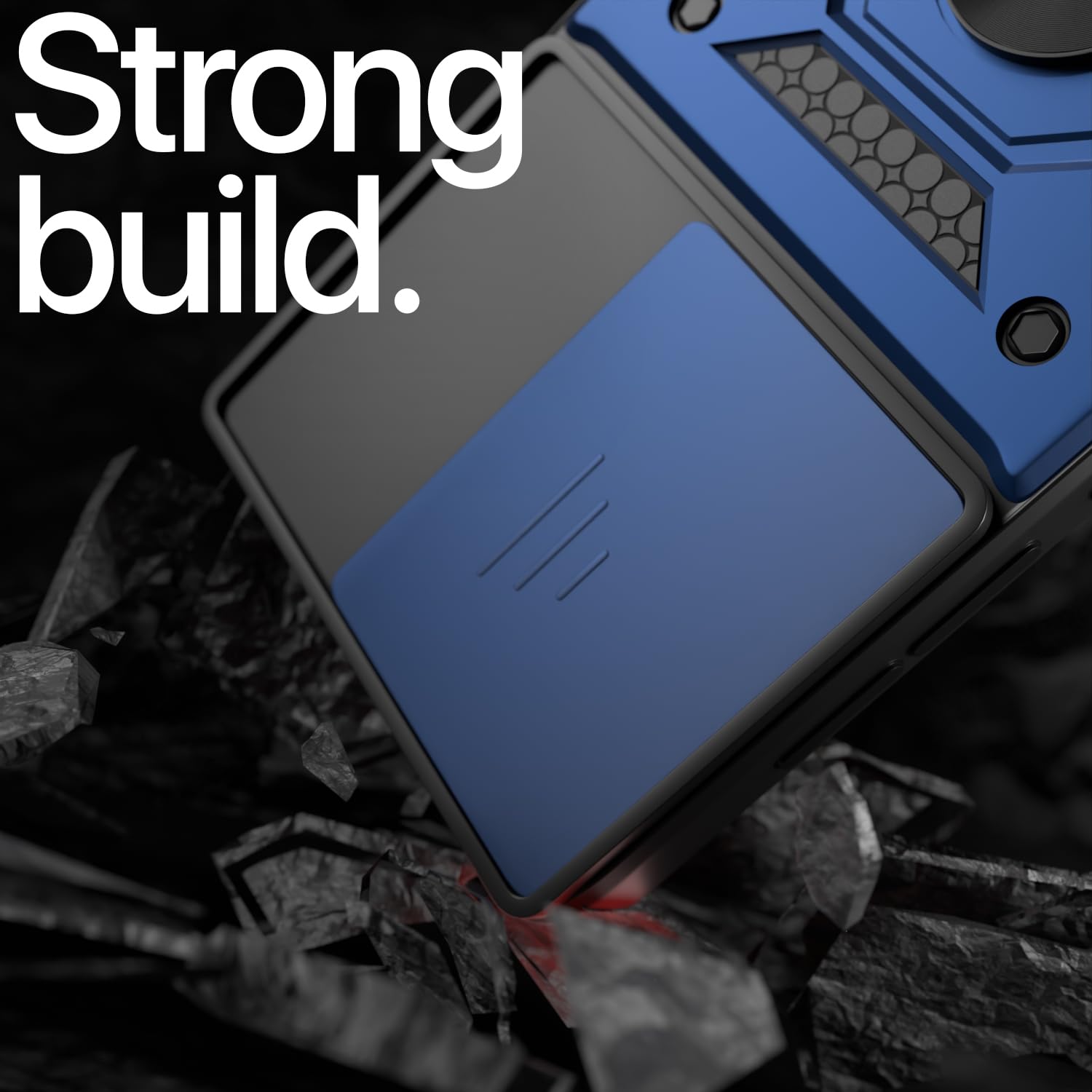 Oppo Reno 15C 5G/360 D10 Camera Shield mobile cover in blue by Pikkme – photo 6