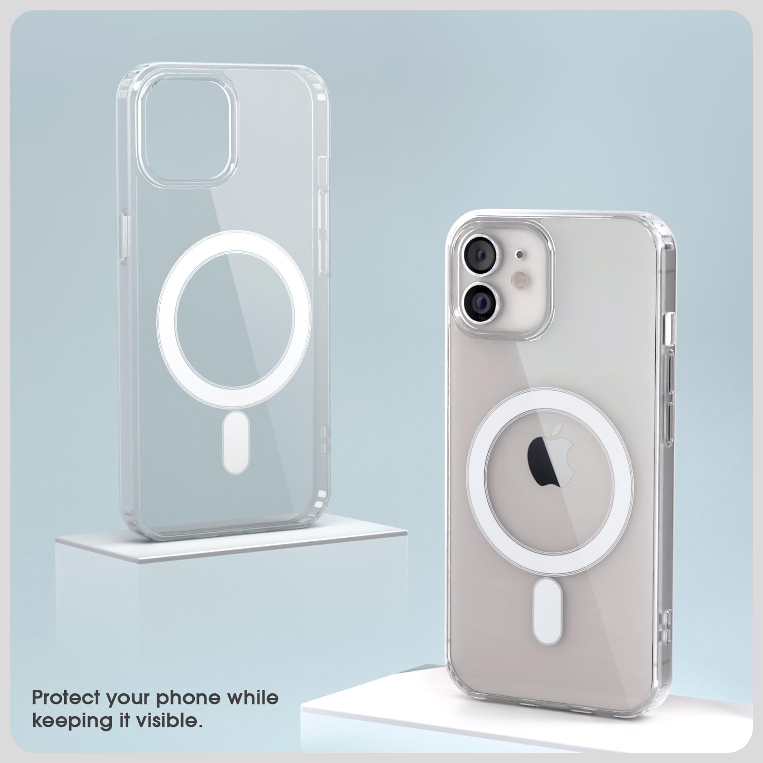 Pikkme iPhone 12/12 Pro transparent back cover – photo 3