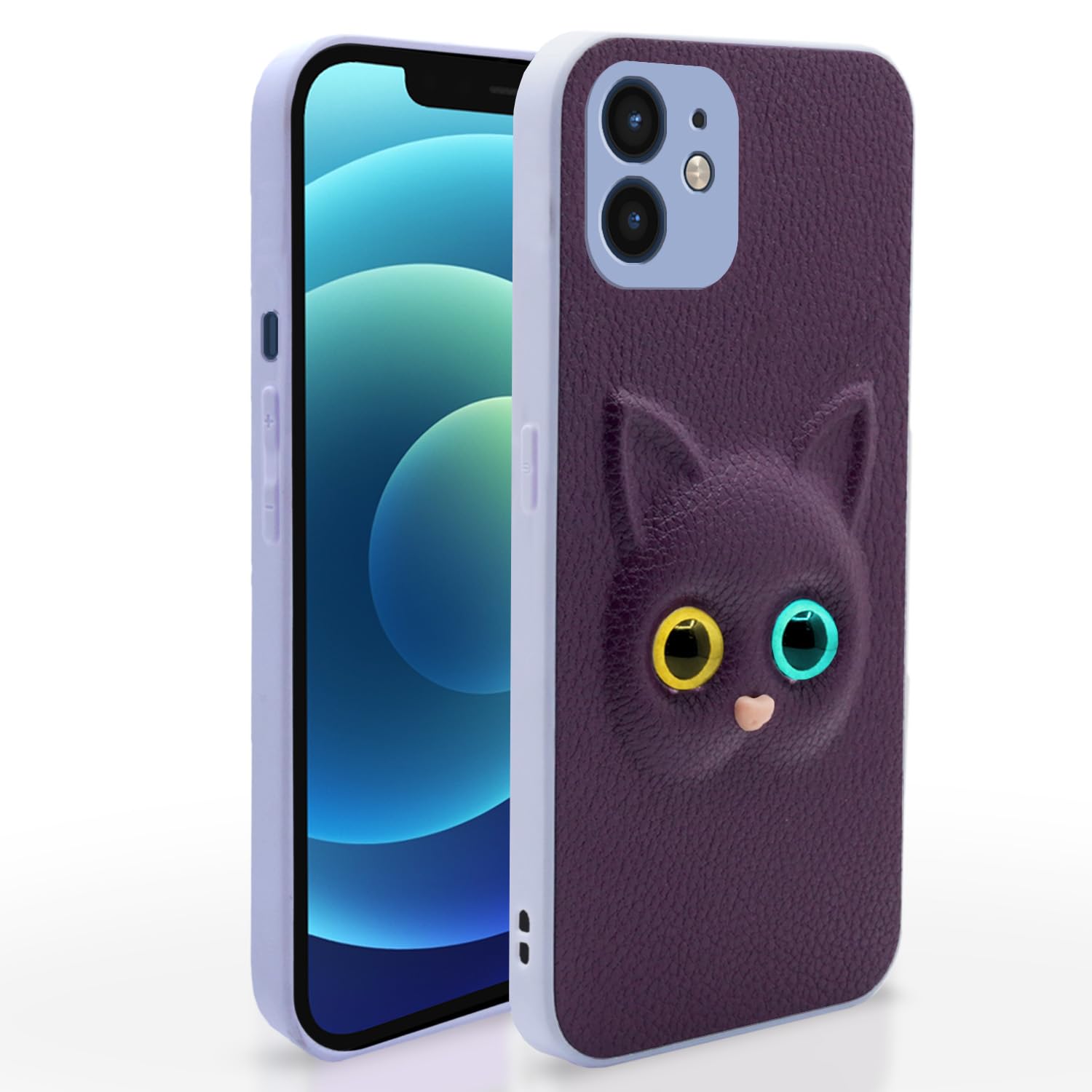 Purple mobile back cover for iPhone 12 – Pikkme