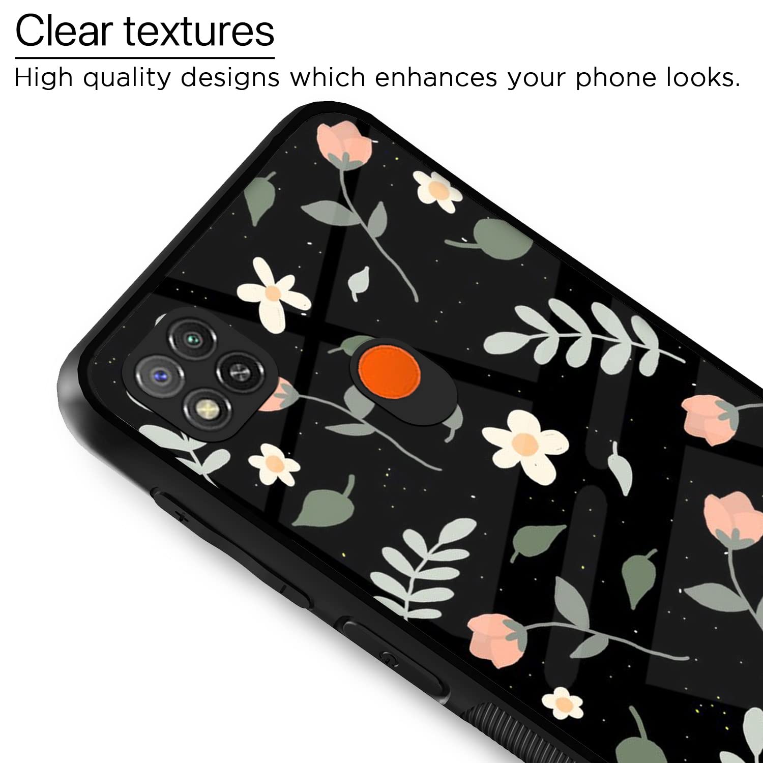 Redmi 10A/9, Poco C31 Flower phone cover by Pikkme – photo 4